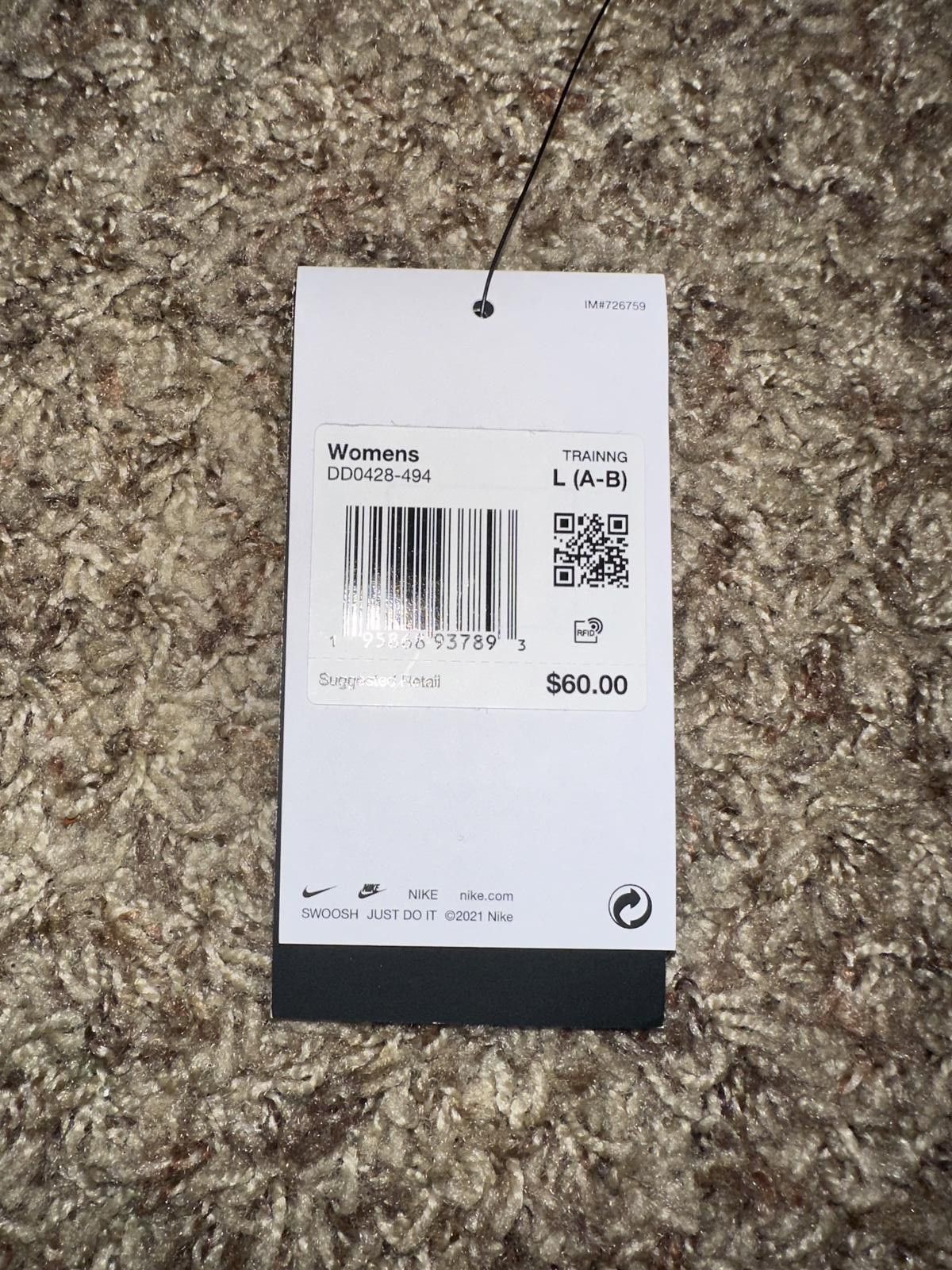 Nike Nike Dri-Fit High-Support Non-Padded Sports Bra Size ONE SIZE - 9 Thumbnail