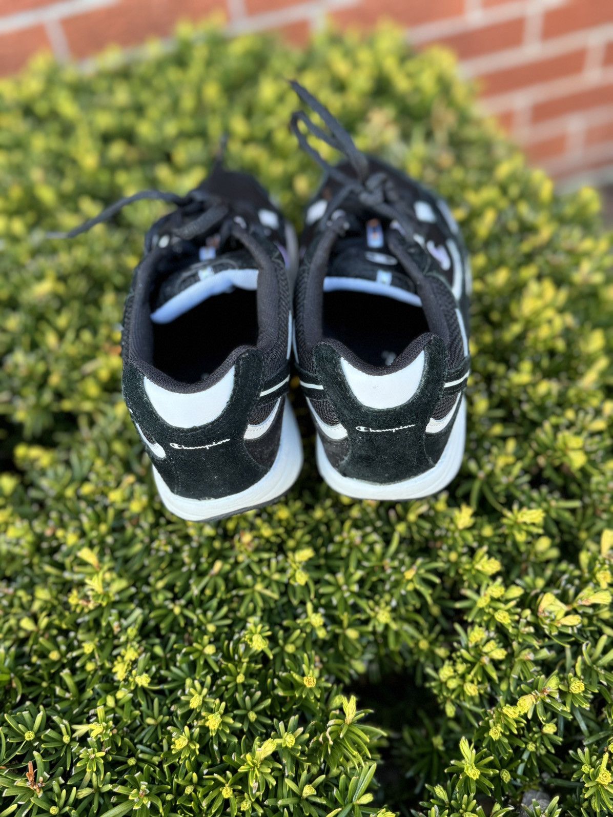 Champion CHAMPION Women’s Size 6.5, Euro 38 Black/White Platform Size US 6.5 / IT 36.5 - 2 Thumbnail