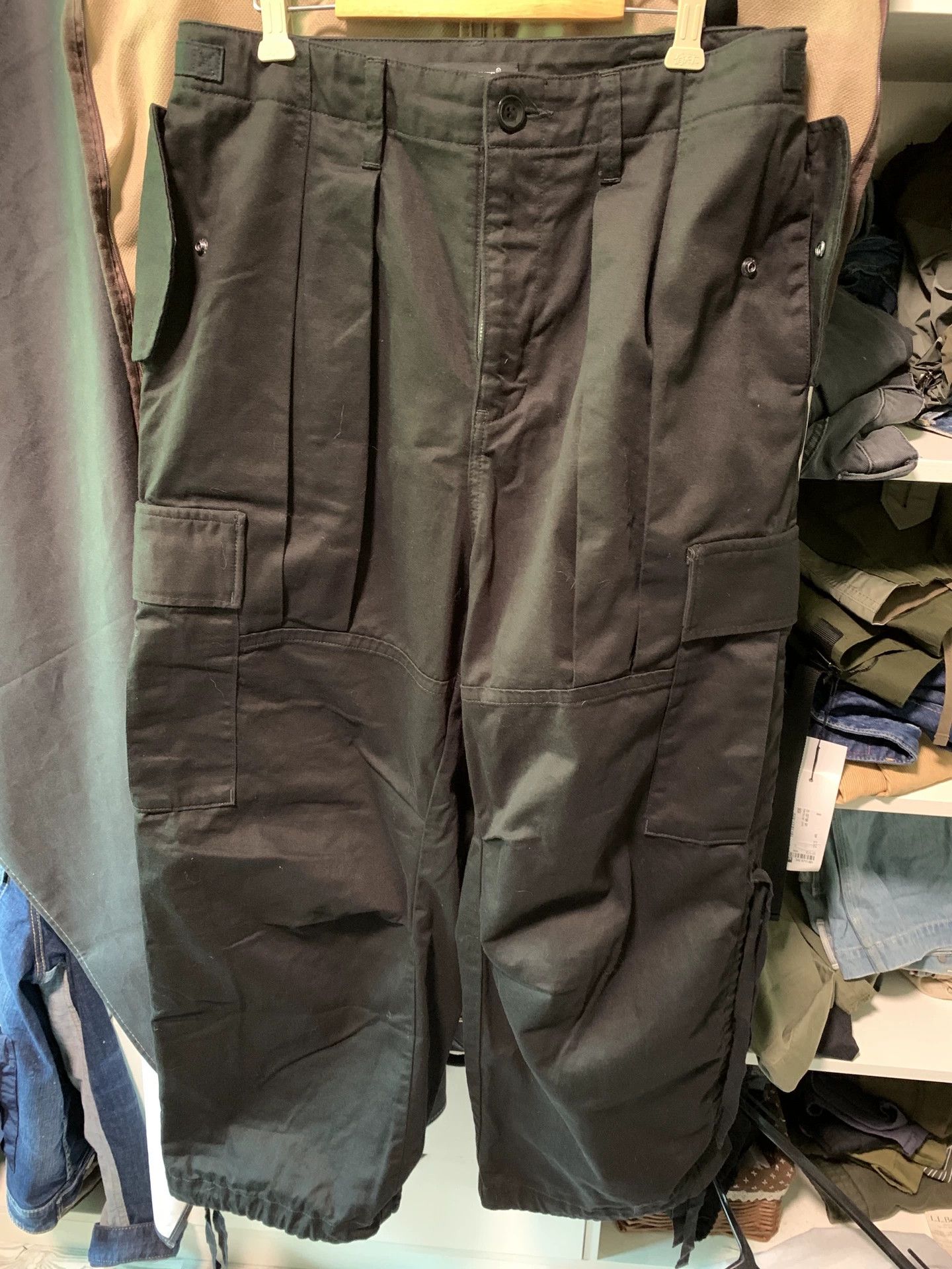 Undercover Undercover 20aw SpiderNest wide-leg cargo 2 8-10 drawstring Size US 32 / EU 48 - 1 Thumbnail