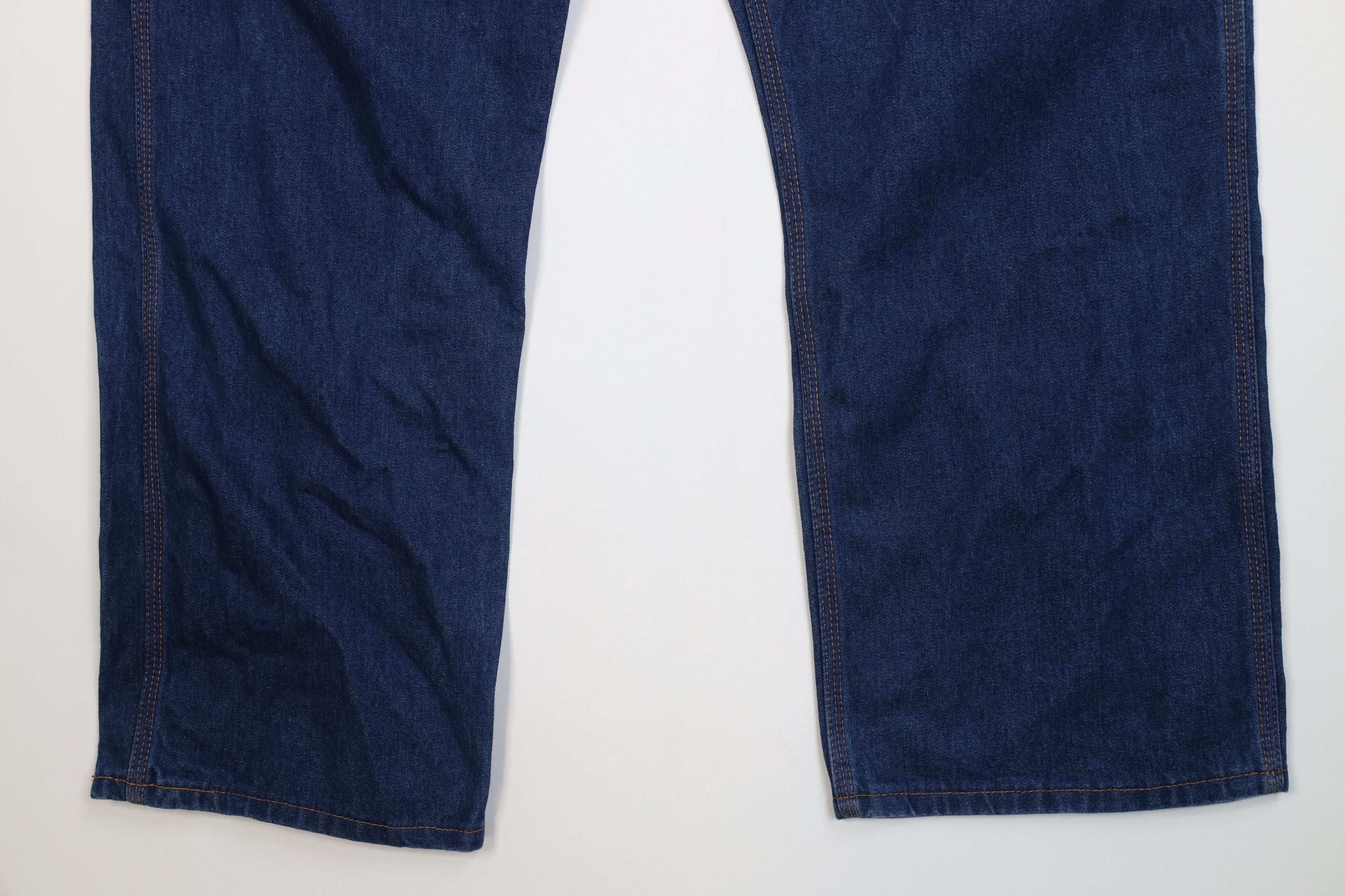 Vintage Vintage 90s Streetwear Wide Leg Dungaree Denim Jeans USA Size US 40 / EU 56 - 4 Thumbnail