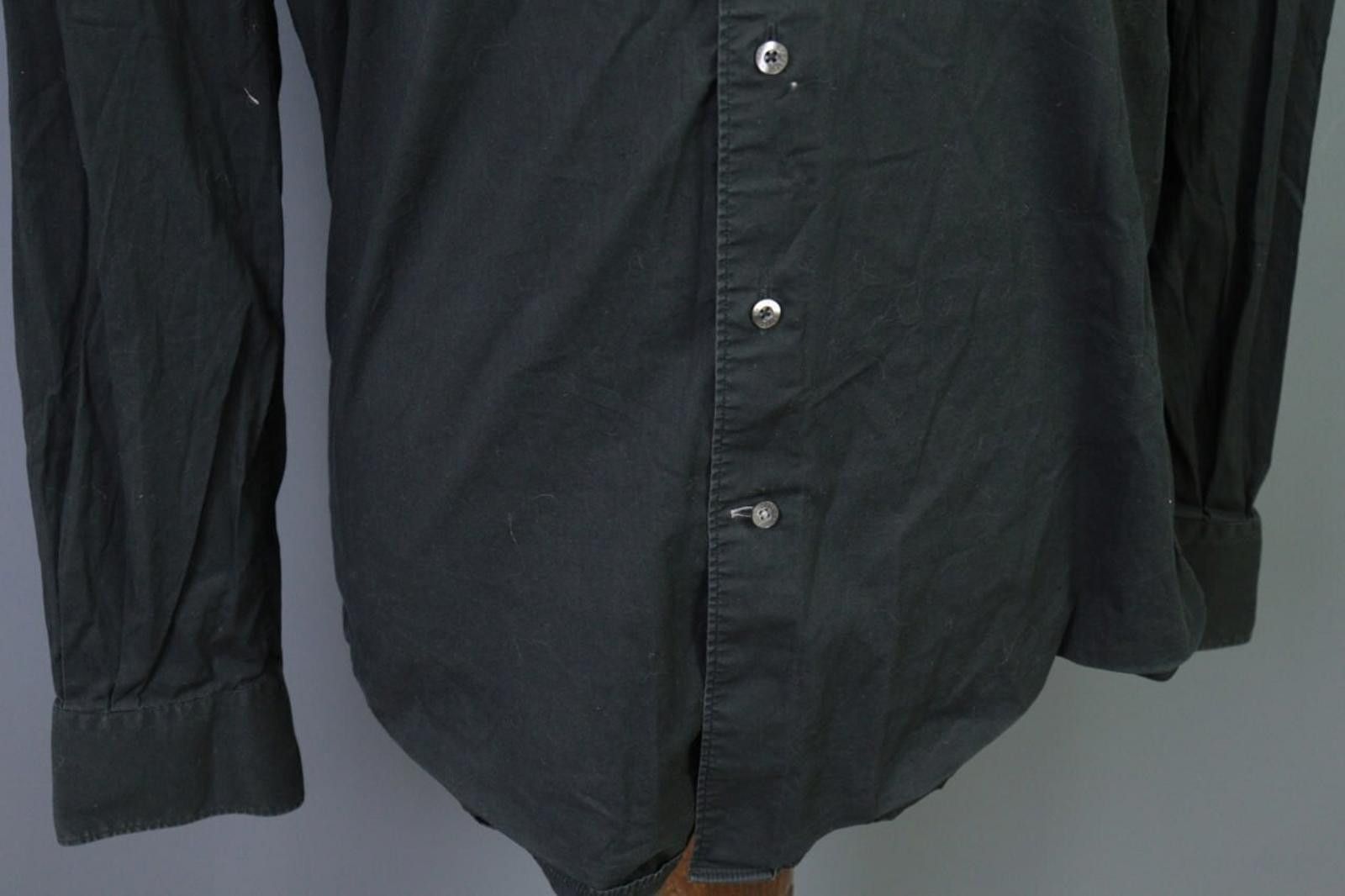 Lacoste Lacoste Black Long Sleeve Button Down Shirt Size 41 Size US M / EU 48-50 / 2 - 6 Thumbnail