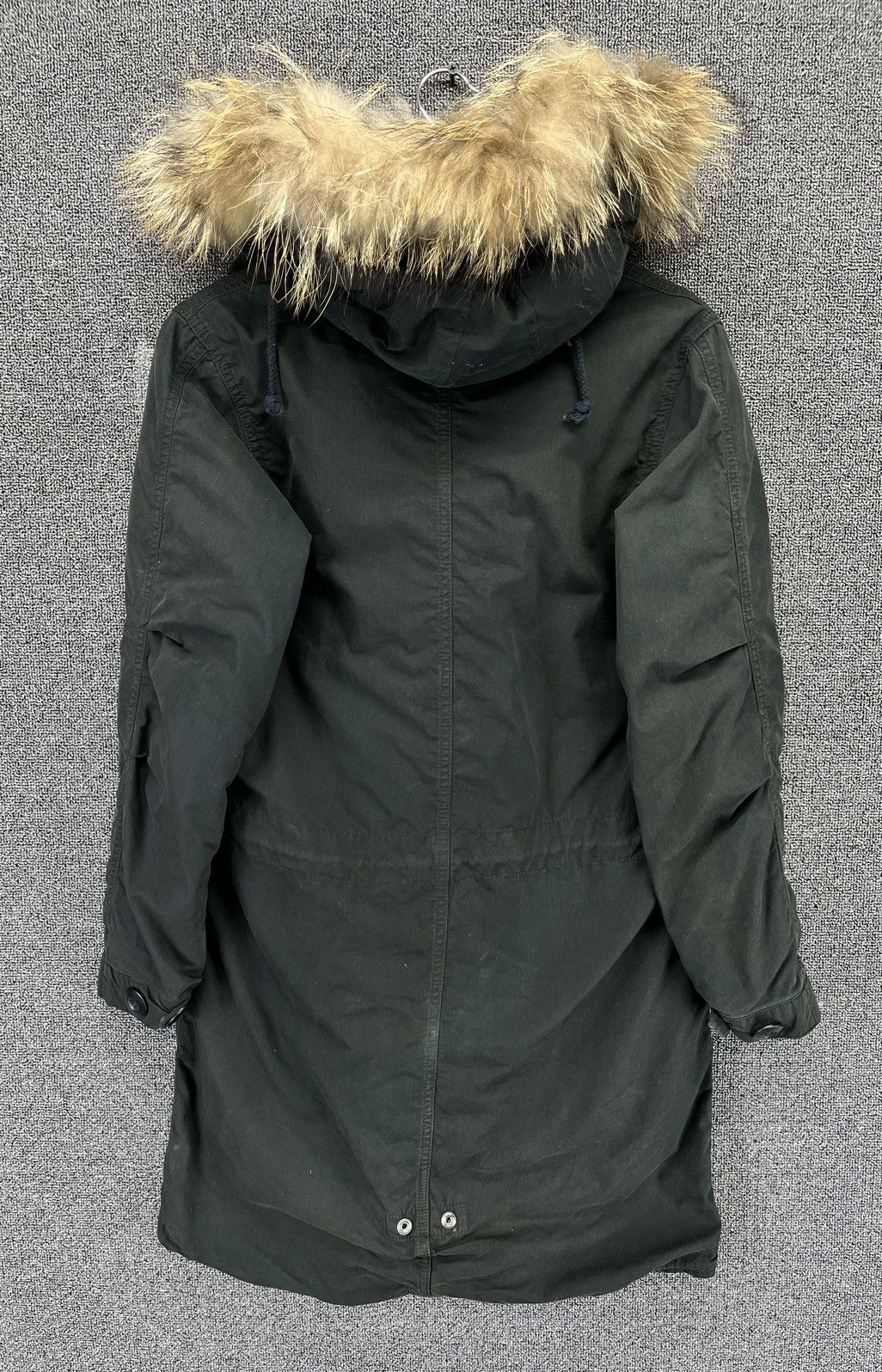 Avirex Vintage Avirex MFG Fur Hoodie Parka Rare Jacket Size S / US 4 / IT 40 - 11 Thumbnail