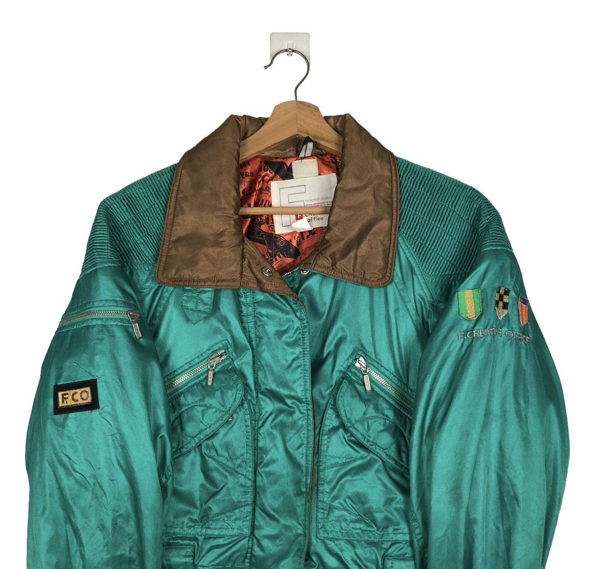 Japanese Brand 🔥VTG CROPPED SKI JACKET BONDAGE F CREATIVE ISSEY MIYAKE Size US L / EU 52-54 / 3 - 12 Thumbnail