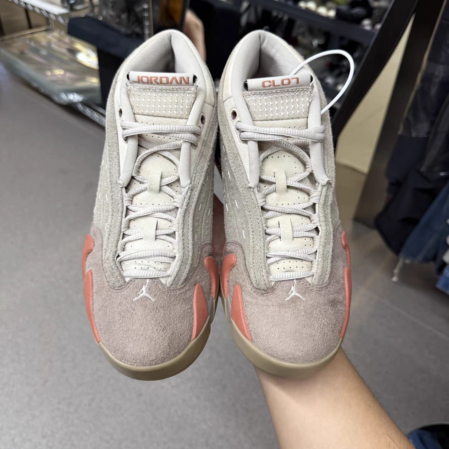 Jordan Brand Air Jordan 14 × CLOT Terracotta Warrior k15 Size US 8 / EU 41 - 5 Thumbnail