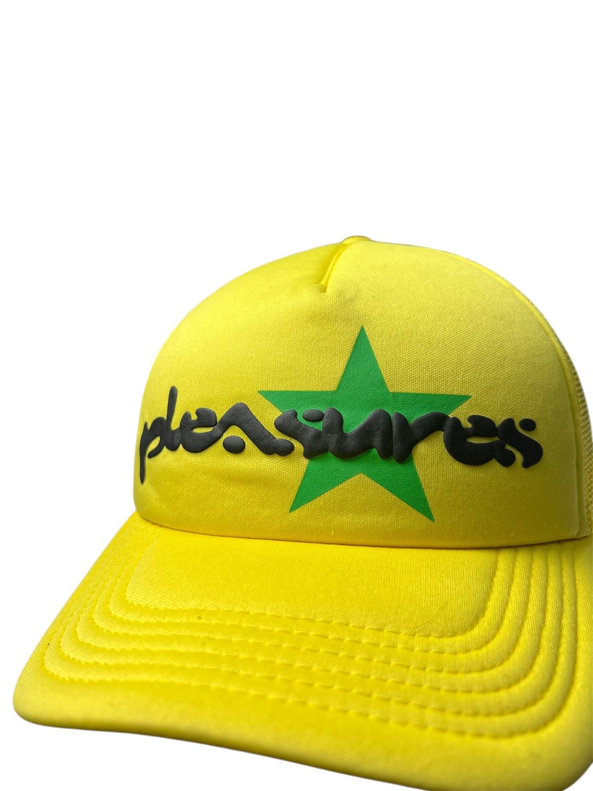 Pleasures 2021 Pleasures Vibration Puff Print Trucker Hats Size ONE SIZE - 2 Thumbnail