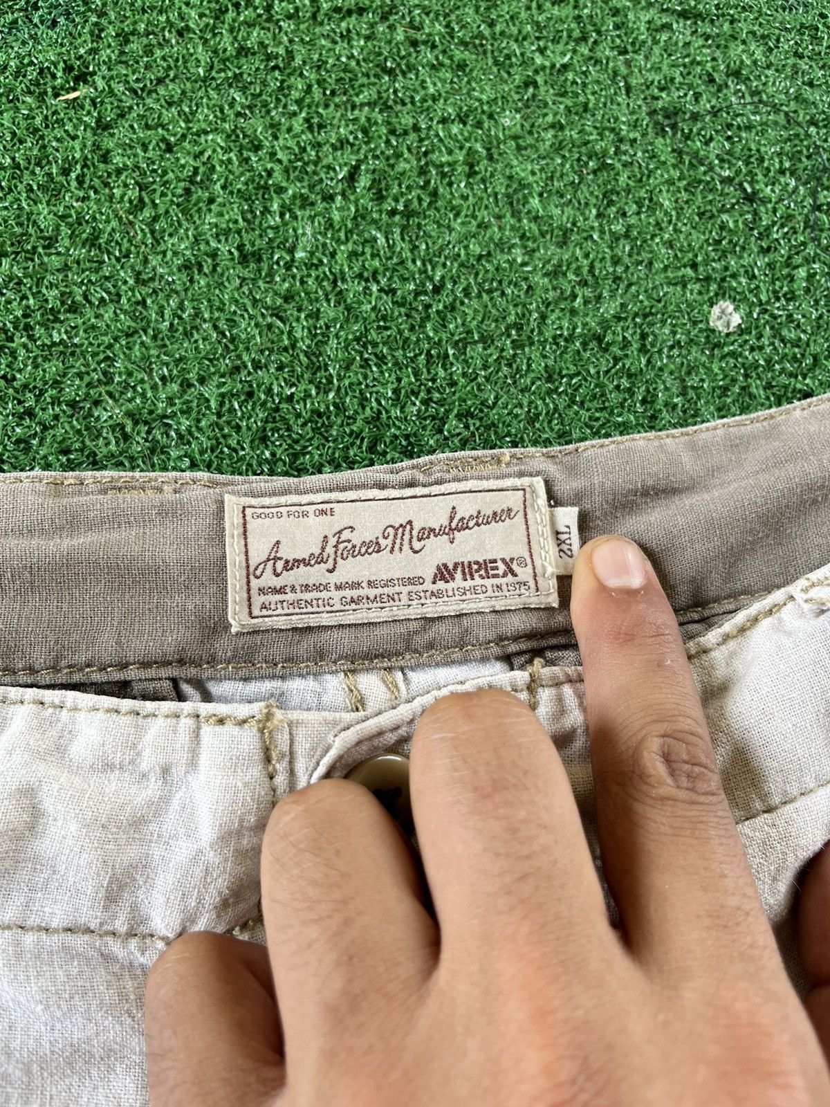 Avirex × Vintage 🔥Avirex California side Cargo Pocket Short Pants Size US 33 - 5 Thumbnail