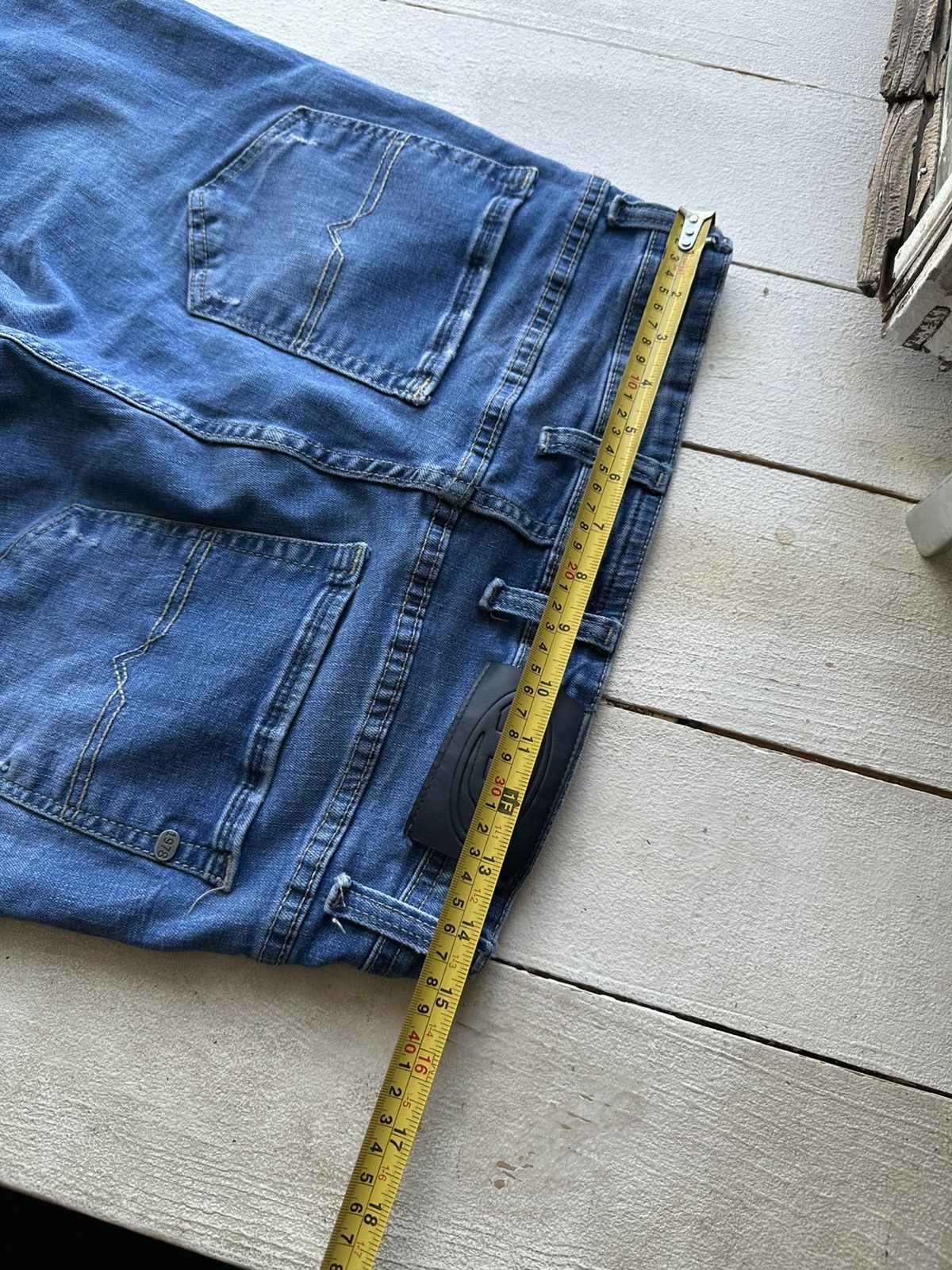 Diesel 🚨Diesel Vintage Distressed slim fit Jeans Y2K skinny Size US 33 - 15 Thumbnail