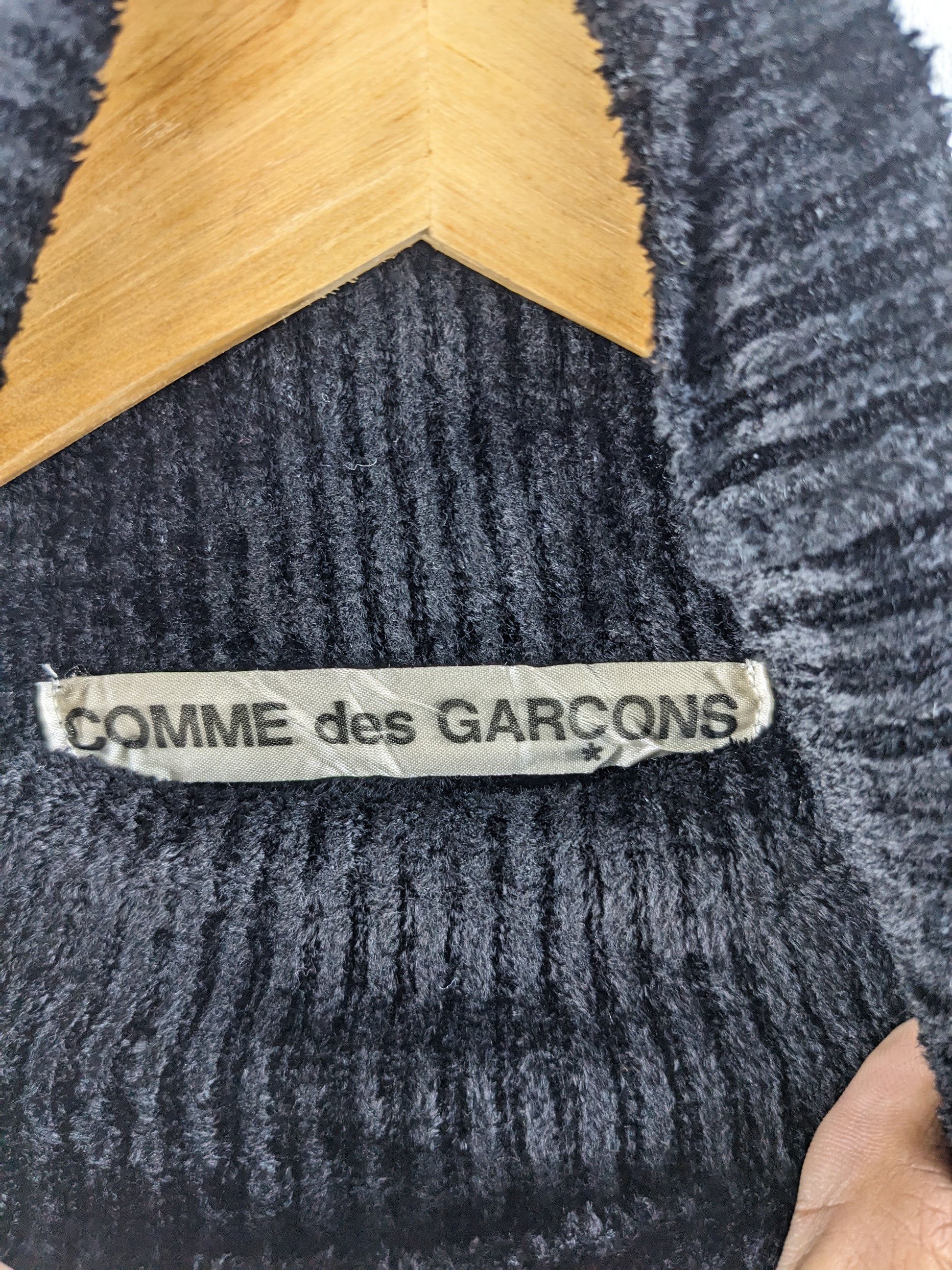 Comme des Garcons × Japanese Brand × Vintage Vintage Comme Des Garcons Fleece Sweater Turtle Neck Size S / US 4 / IT 40 - 8 Thumbnail