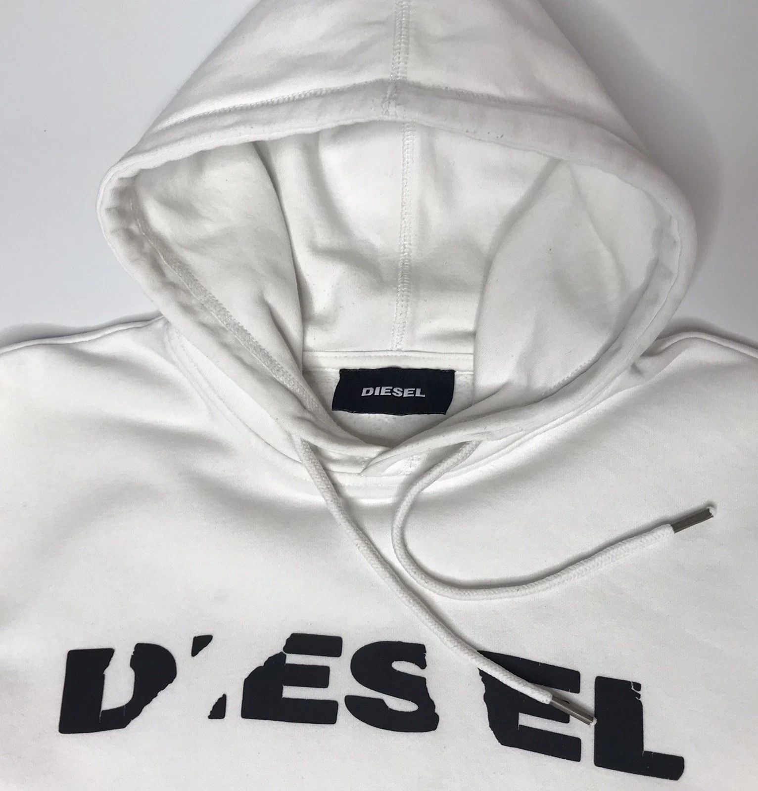 Diesel Diesel S Agnes Bro Men's Hoodie Sz M White Size US L / EU 52-54 / 3 - 4 Thumbnail