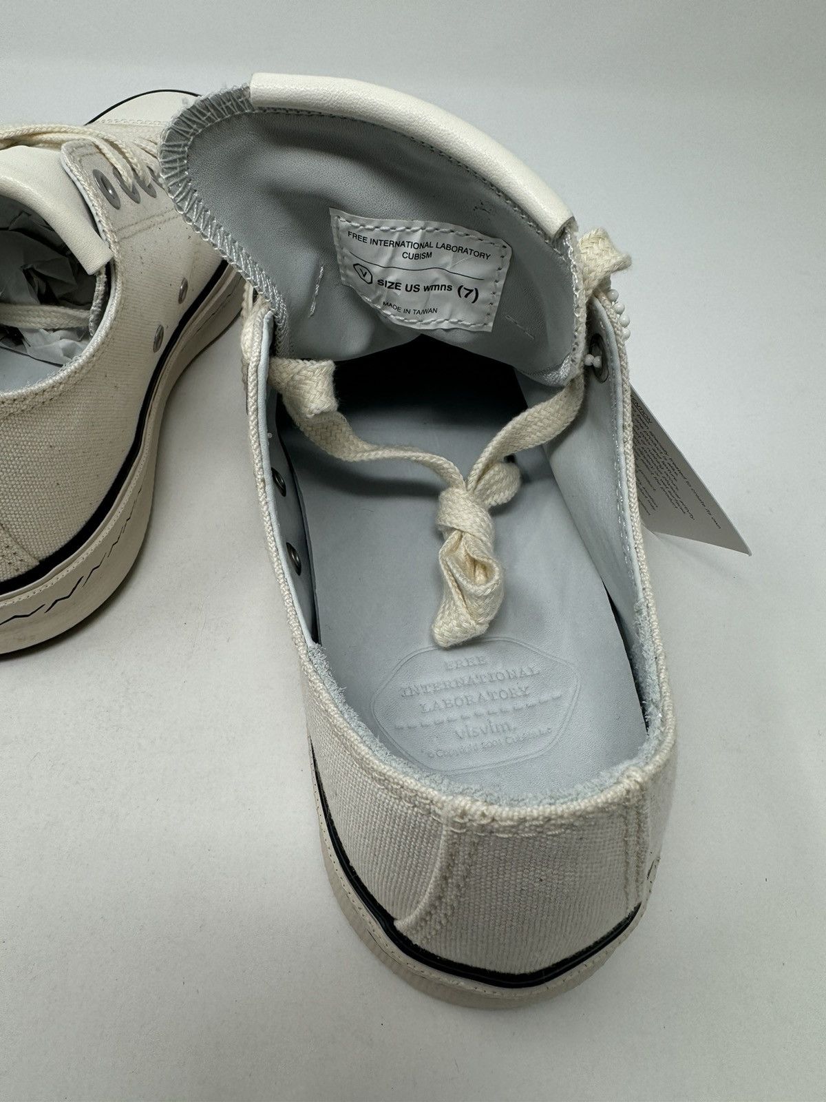 Visvim Skagway Lo Canvas W Ivory Size US 7 / IT 37 - 10 Thumbnail