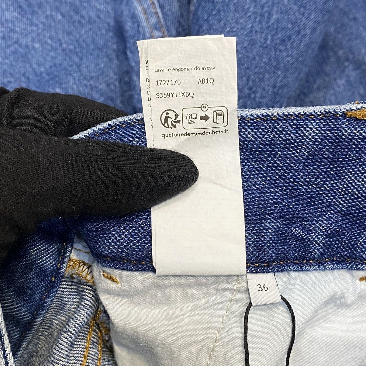 Loewe LOEWE Anagram Baggy Jean Size 25" / US 0 / IT 36 - 15 Thumbnail