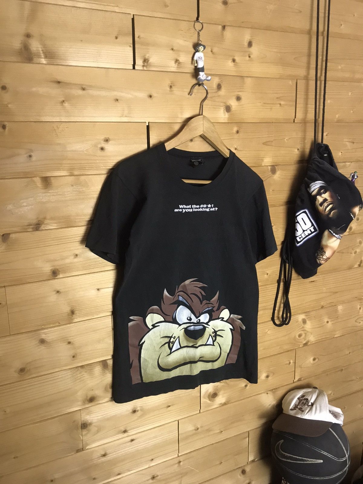 Cartoon Network 1997 vintage 90’s Taz faded single stitch t-shirt Size US S / EU 44-46 / 1 - 1 Thumbnail