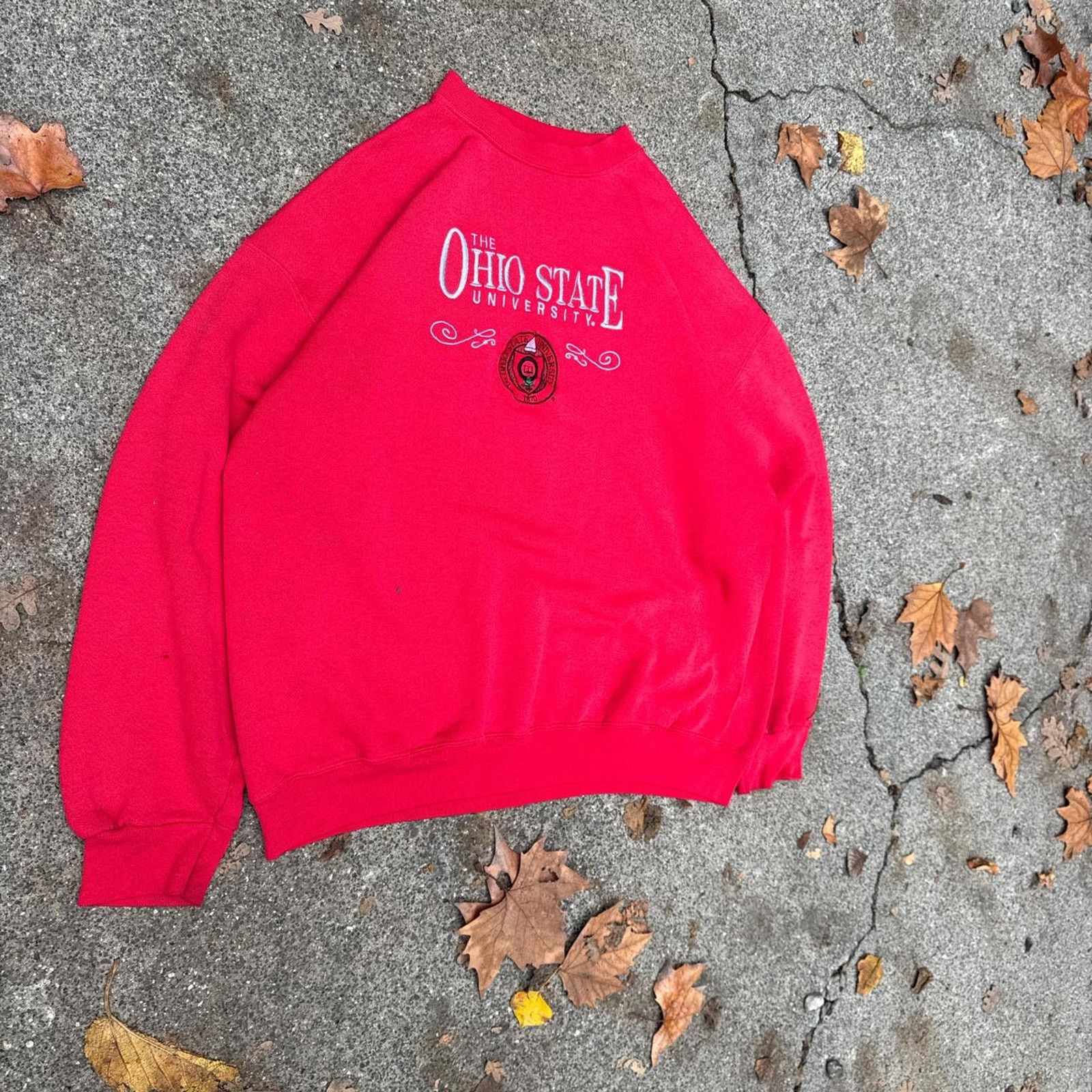 Logo 7 Vintage 80s Ohio State Logo 7 Crewneck — Size XL Size US XL / EU 56 / 4 - 2 Thumbnail