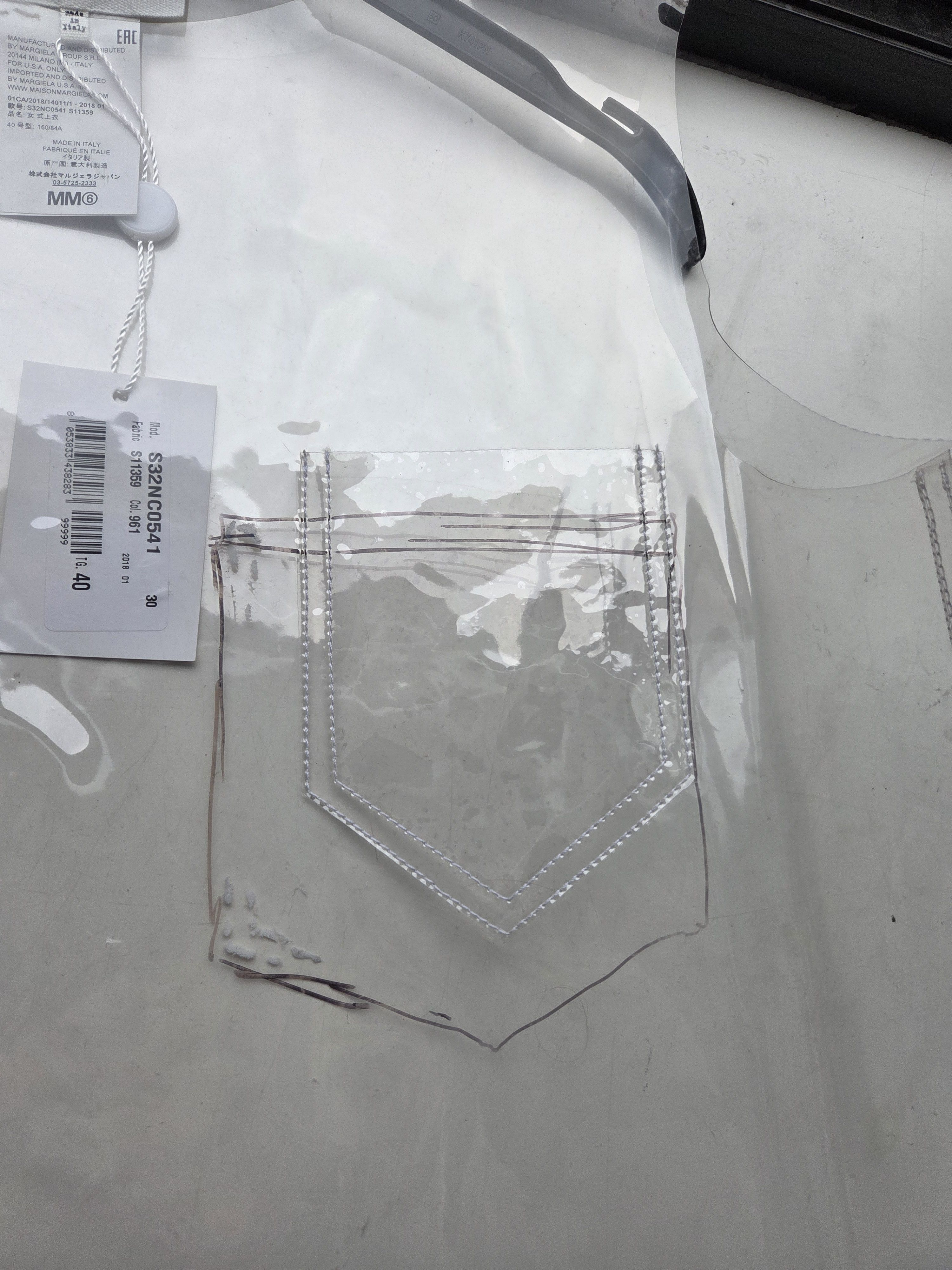 Maison Margiela Maison Margiela PVC top Size US S / EU 44-46 / 1 - 10 Thumbnail