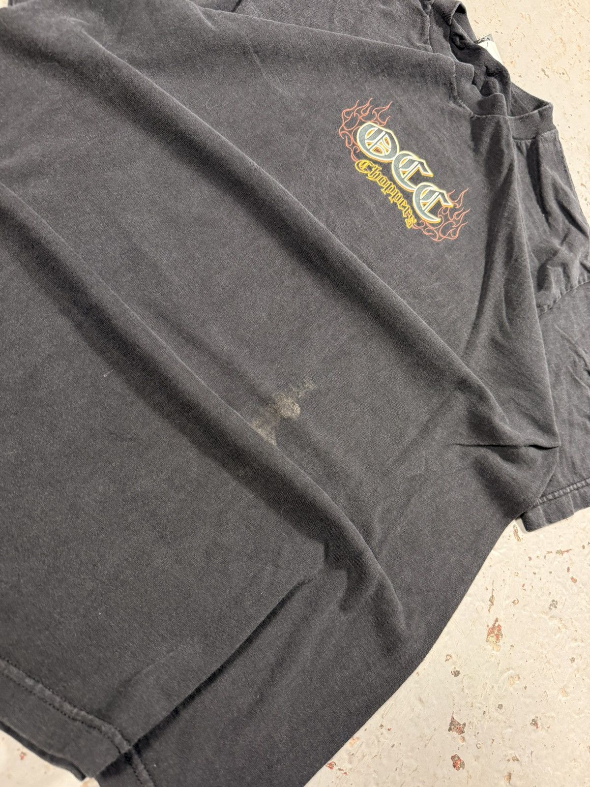 Vintage Vintage Orange County Choppers Flame Tee Size US XL / EU 56 / 4 - 4 Thumbnail