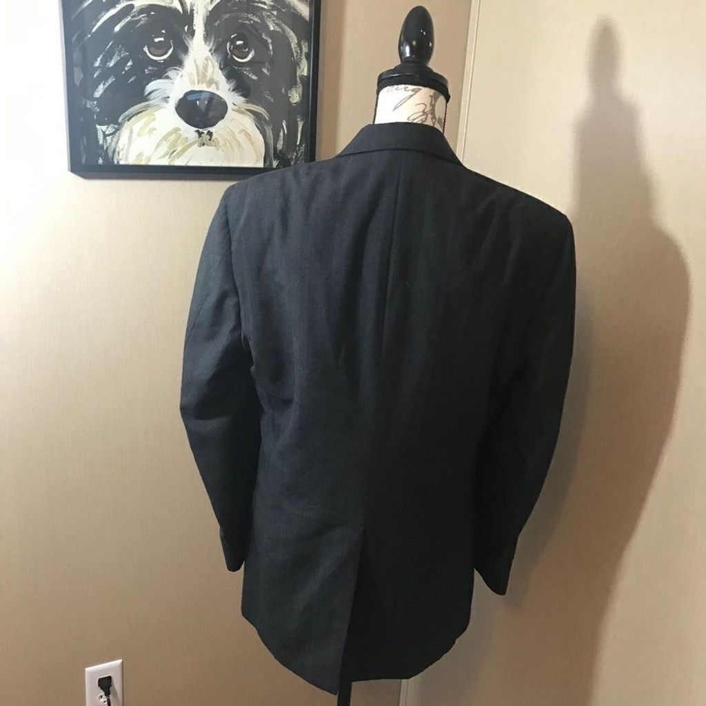 Towncraft Town craft men’s suit jacket size large gray/blue Size 42R - 8 Thumbnail