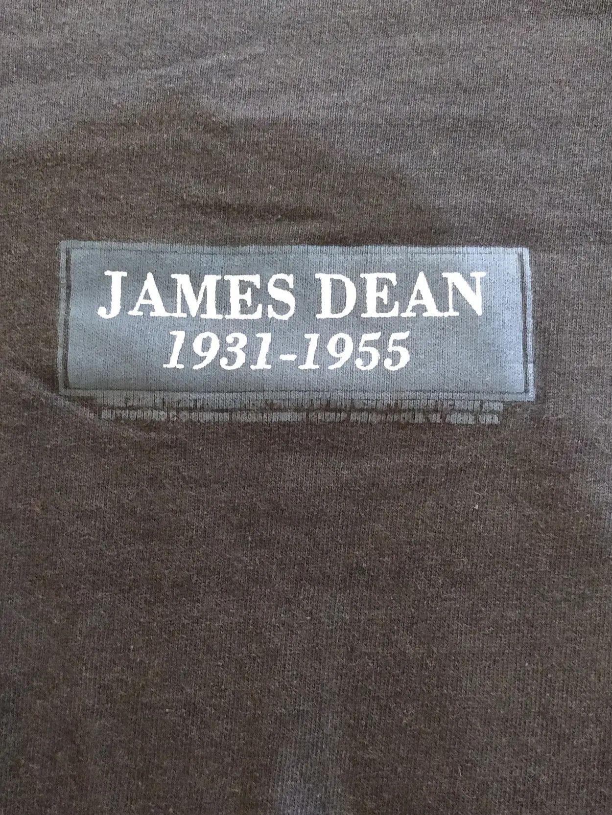 Vintage James Dean 1931-1955 Memorial Portrait T-Shirt - www