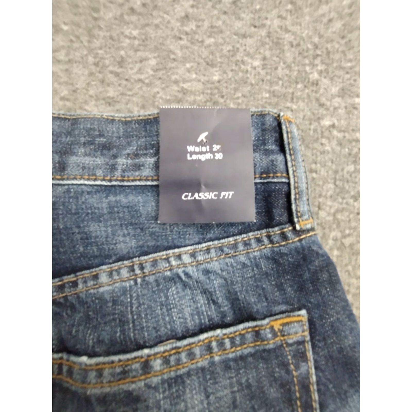 Denime Women's Distressed Blue Slim Denim Size 27X30 Size ONE SIZE - 6 Thumbnail