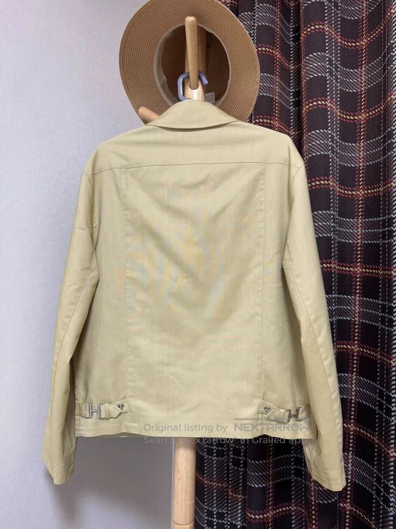 Hermes Hermes Mulberry Silk Jacket Coat Size US M / EU 48-50 / 2 - 2 Thumbnail