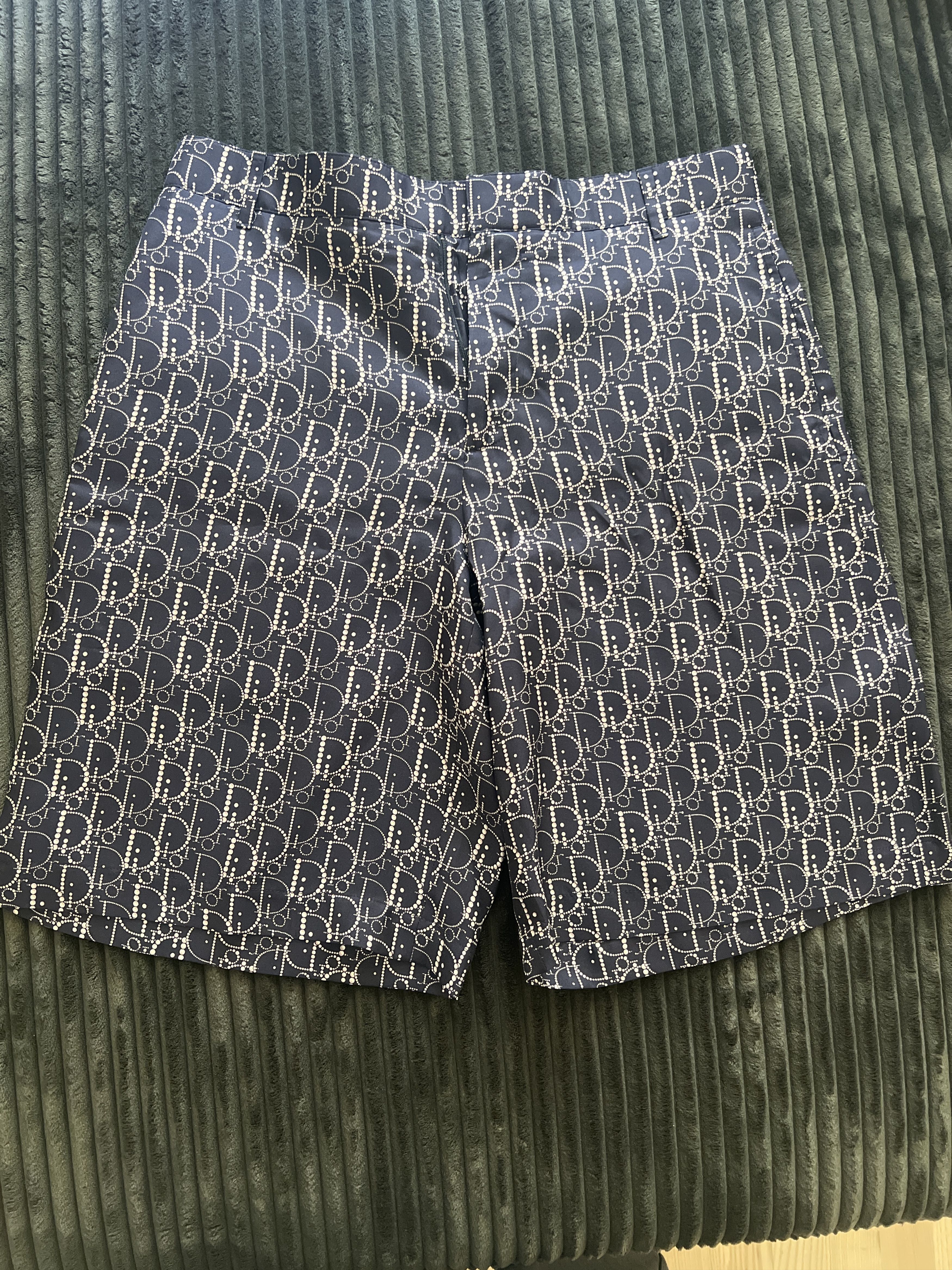 Christian Dior Monsieur Dior silk pearl shorts Size US 32 / EU 48 - 1 Thumbnail