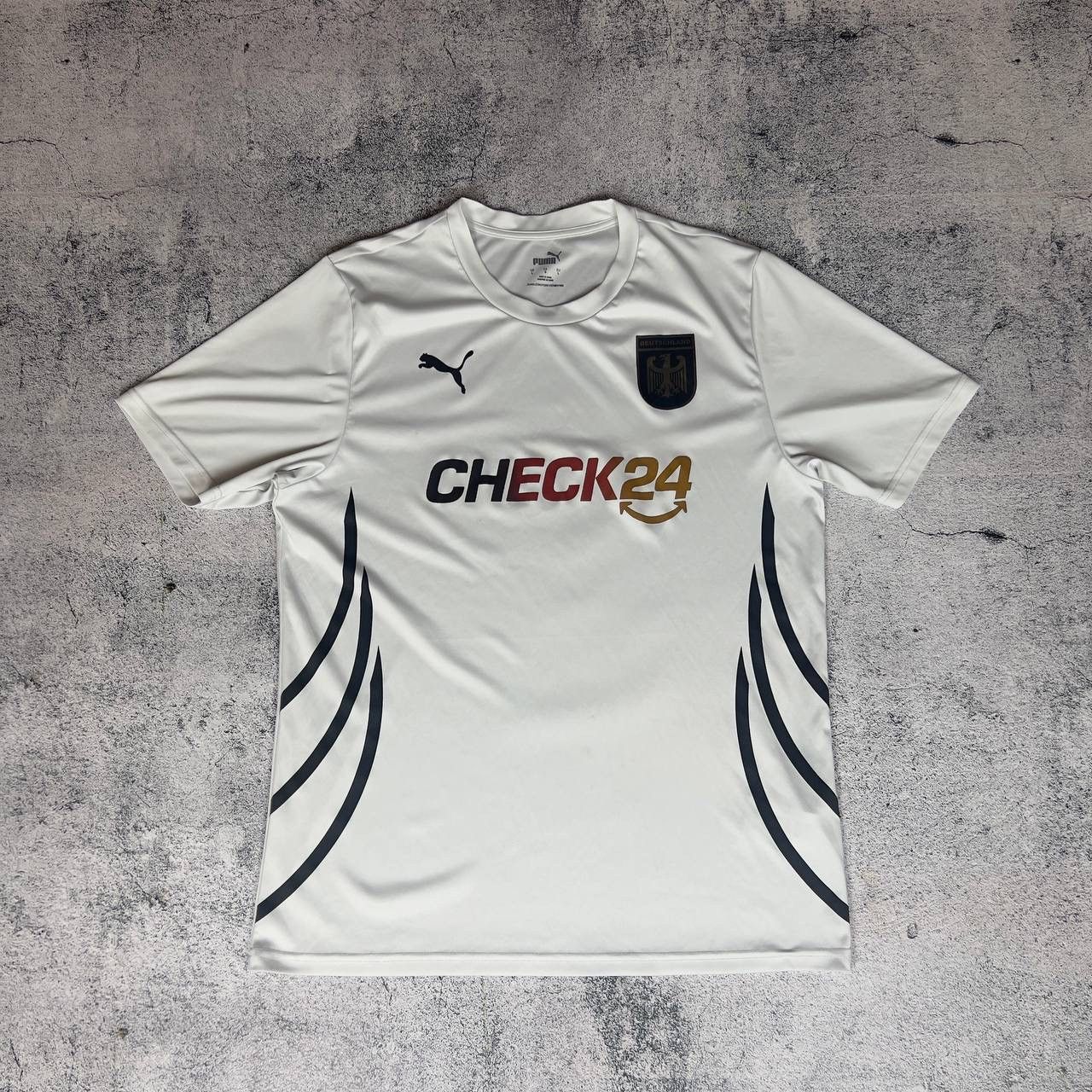 Puma Puma Deutschland Soccer Jersey Men's Size L White Size US L / EU 52-54 / 3 - 1 Thumbnail