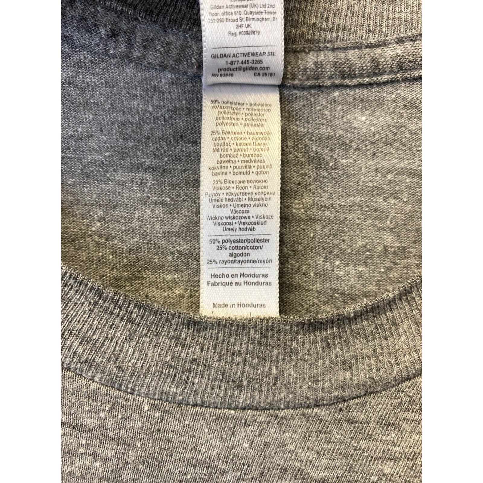 American Apparel American Apparel Bronx Strength T Shirt Men's Short Sleeve Graphic Crew Neck Tee Gray XL 144-2 Size US XL / EU 56 / 4 - 5 Thumbnail