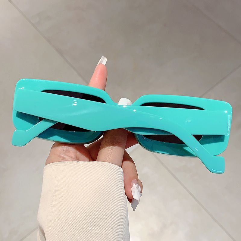 VIBE Hip-hop Street ins style custom avant-garde sunglasses Size ONE SIZE - 5 Thumbnail