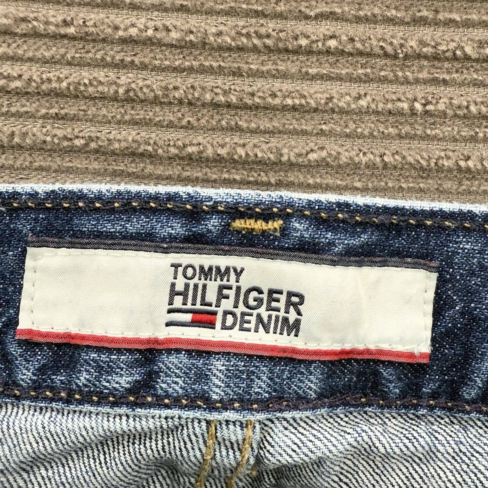 Tommy Hilfiger Tommy Hilfiger Denim Jeans Men 34 Regular Blue Straight Hipster 90s Hip Hop Pattern Solid Size US 34 / EU 50 - 3 Thumbnail