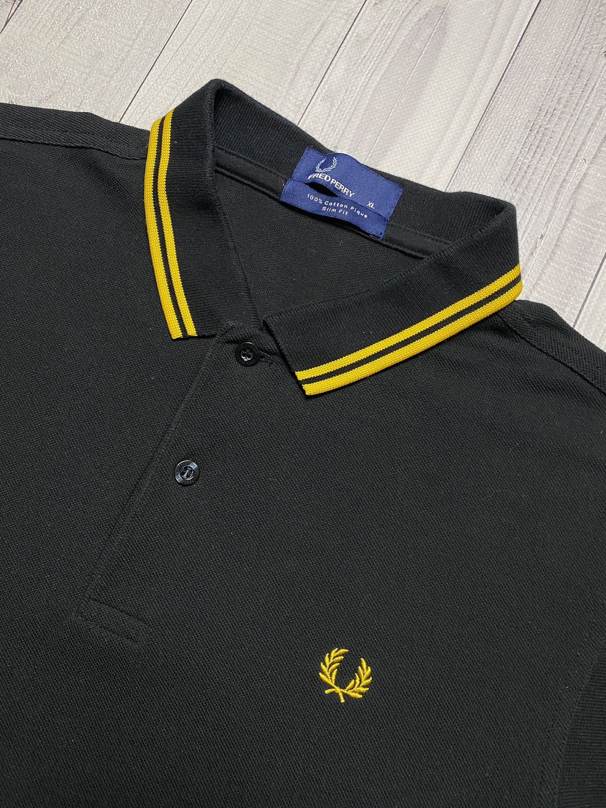 Fred Perry Vintage Fred Perry polo golden logo shirt Size US XL / EU 56 / 4 - 2 Thumbnail