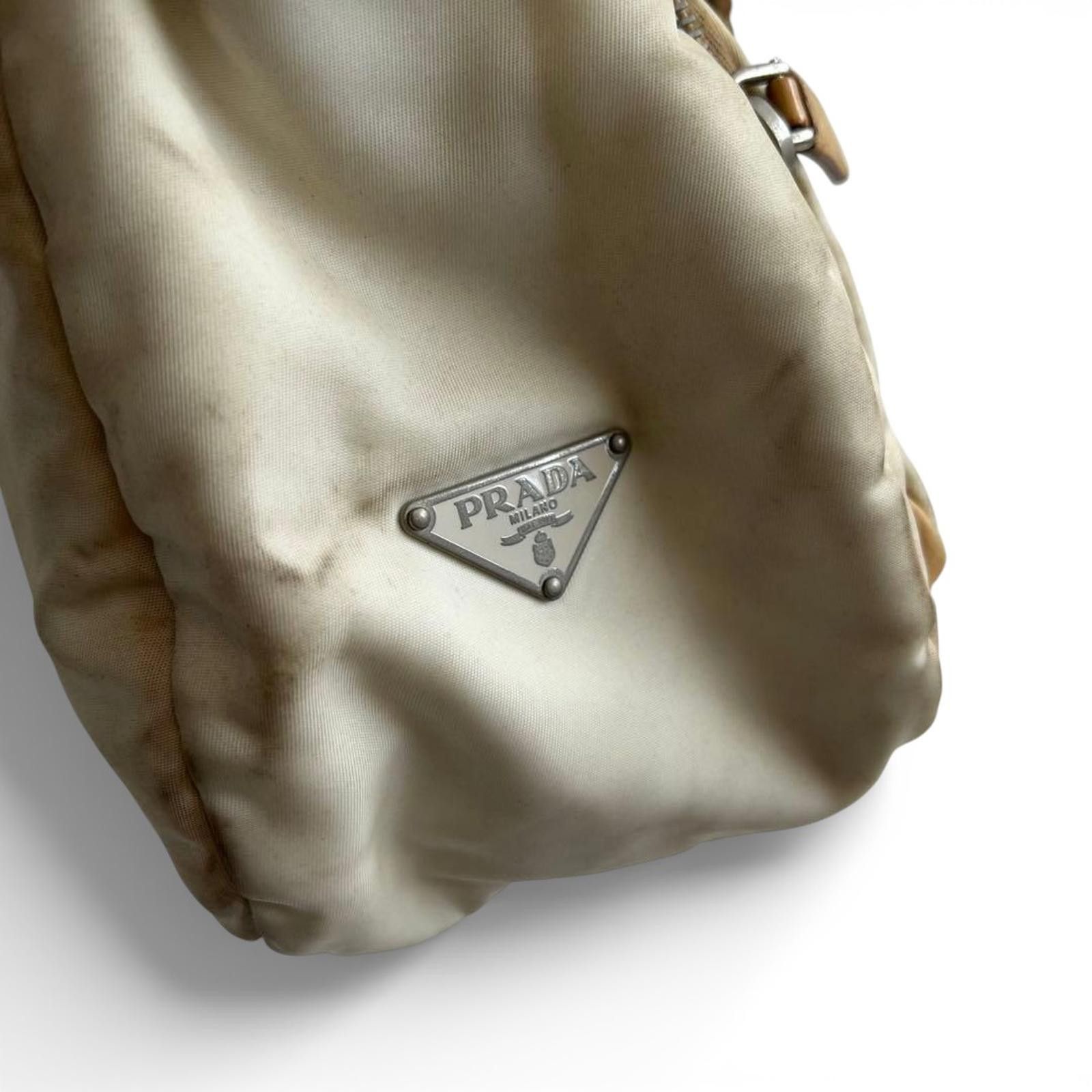 Prada Prada - Shoulder Bag Beige Size ONE SIZE - 4 Thumbnail