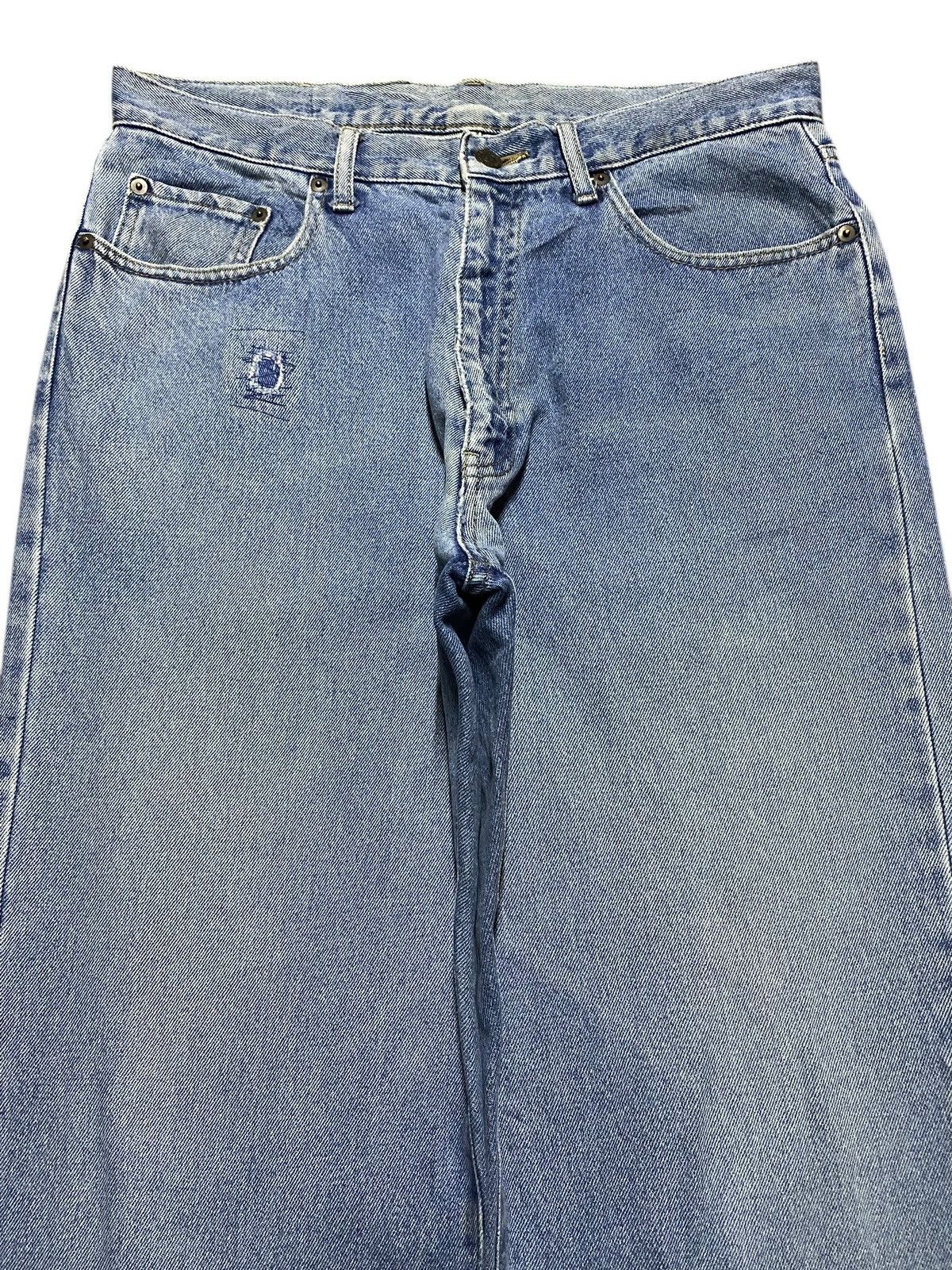 Renoma Vintage UP Renoma Uniform Prestige Distressed Loose Jeans Size US 33 - 3 Thumbnail
