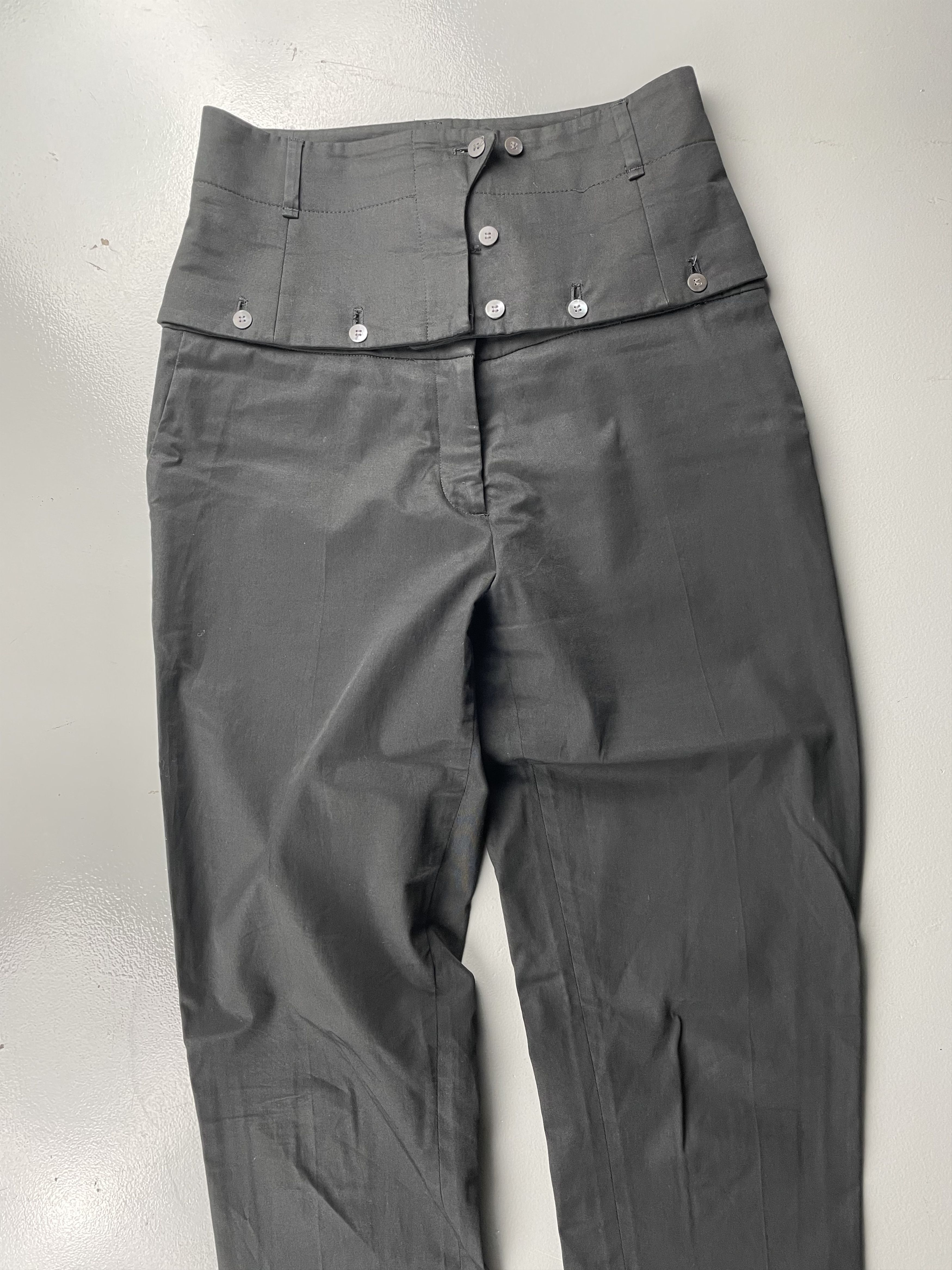 Hussein Chalayan vintage 1990's Hussein Chalayan trousers - size 42 Size 28" / US 6 / IT 42 - 3 Thumbnail