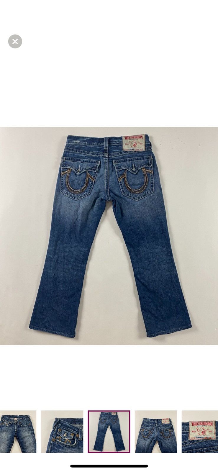 True Religion Vintage true religion denim jeans Size US 35 - 1 Thumbnail