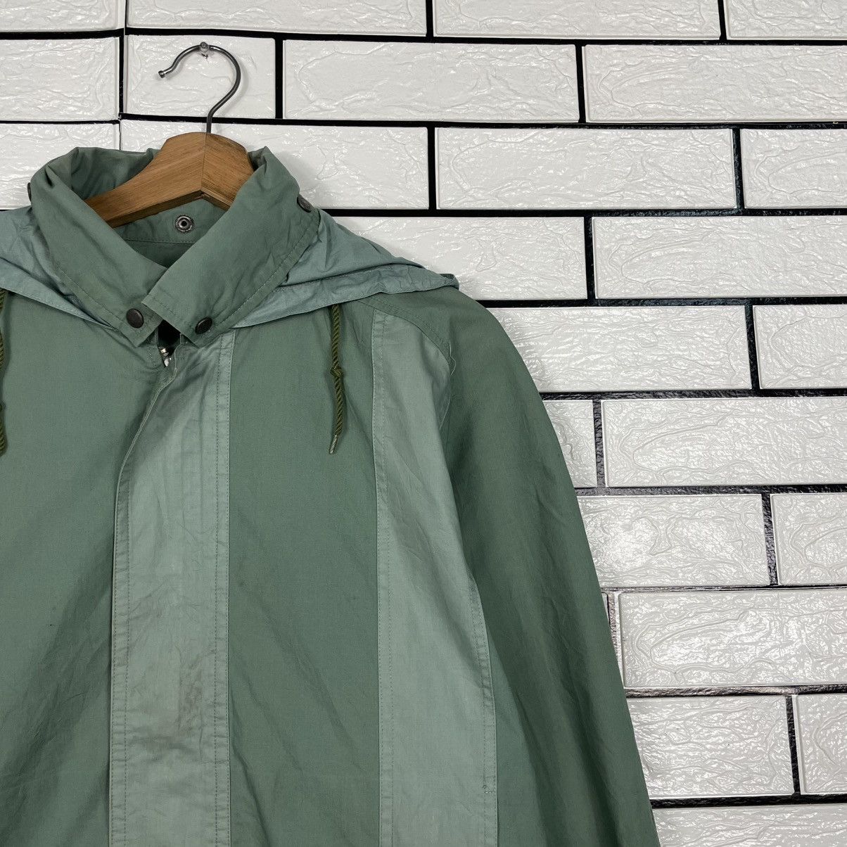 Jones New York Jones New York Stripe Hooded Jacket Size US M / EU 48-50 / 2 - 5 Thumbnail