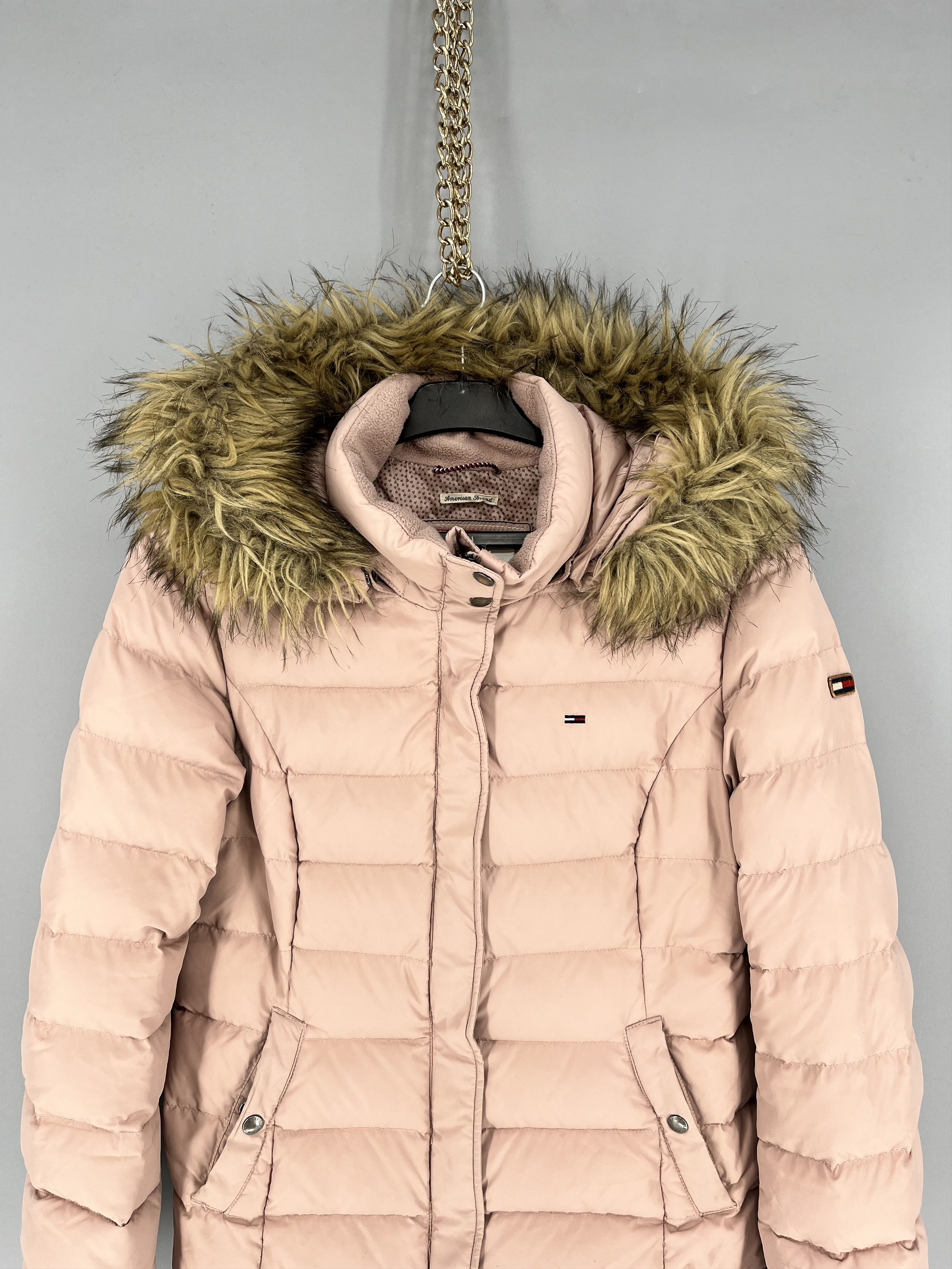 Tommy Hilfiger Coat Tommy Hilfiger Casual Puffer Jacket With Zip Hoodie Y2k Size M / US 6-8 / IT 42-44 - 6 Thumbnail