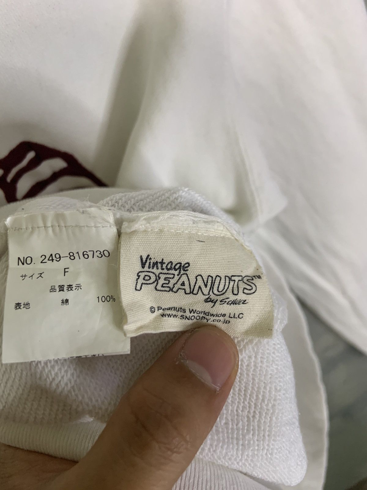 Peanuts × Vintage Vintage Peanuts Double Name Velvet Sweatshirt Size ONE SIZE - 3 Thumbnail