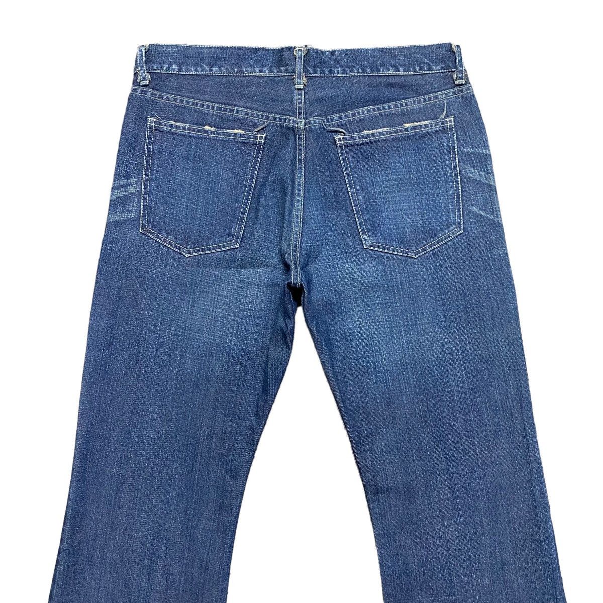 Japanese Brand Wizzard Japan Clawmark Denim Flare Jeans Hedi Slimane Size US 32 / EU 48 - 10 Thumbnail