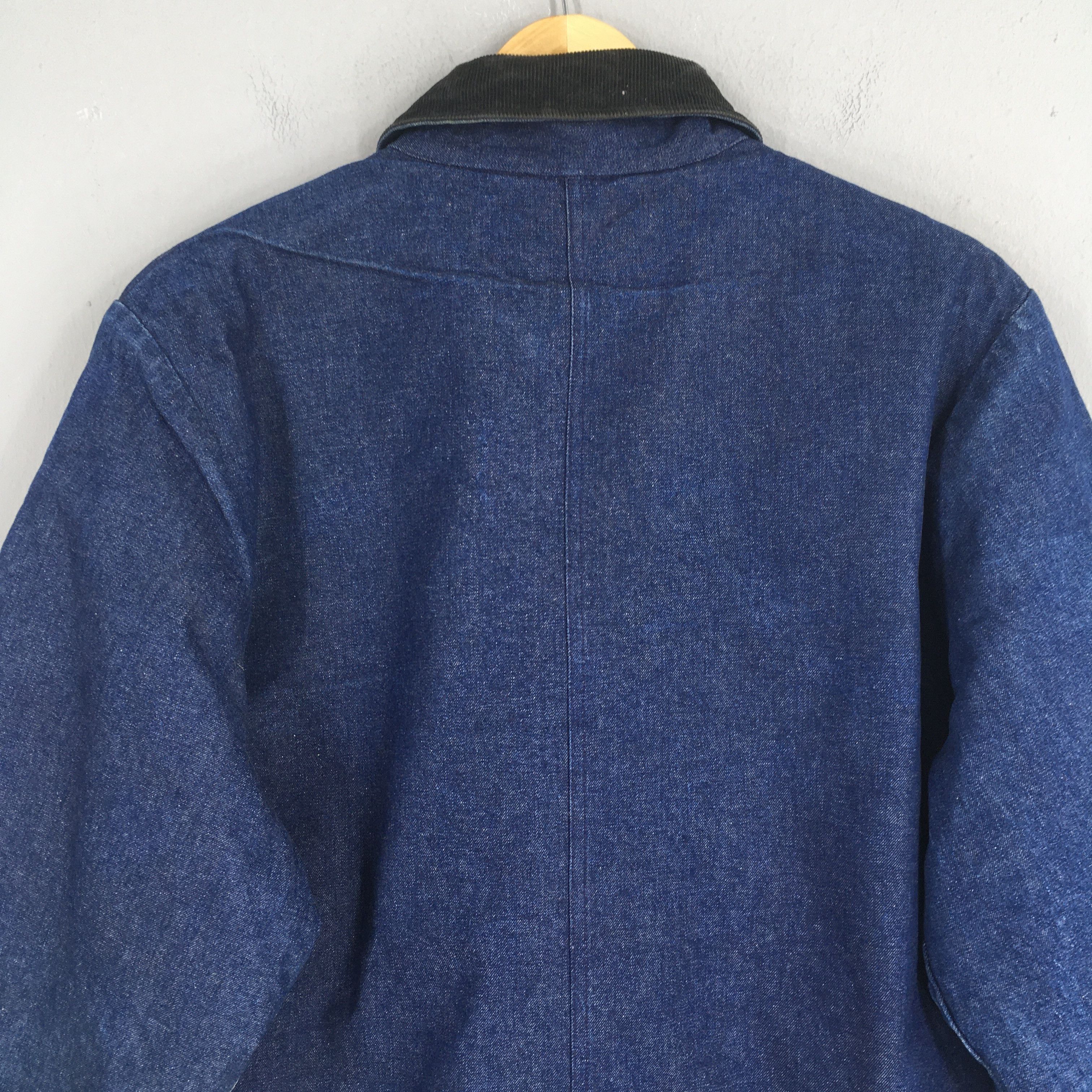 Dickies Vintage 1990's Dickies Blanket Blue Denim Jacket Large Size US L / EU 52-54 / 3 - 9 Thumbnail
