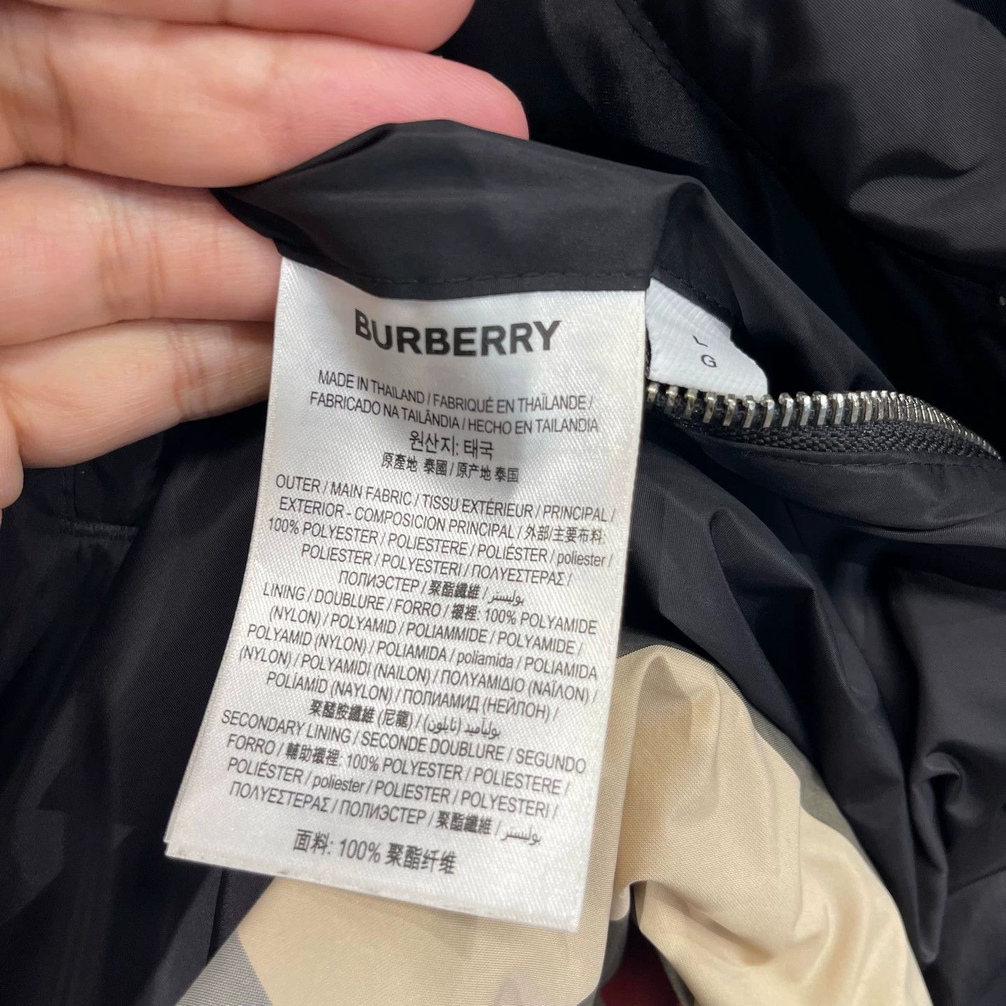 Burberry Burberry 23SS Double-Faced Check Jacket L Size US L / EU 52-54 / 3 - 6 Thumbnail