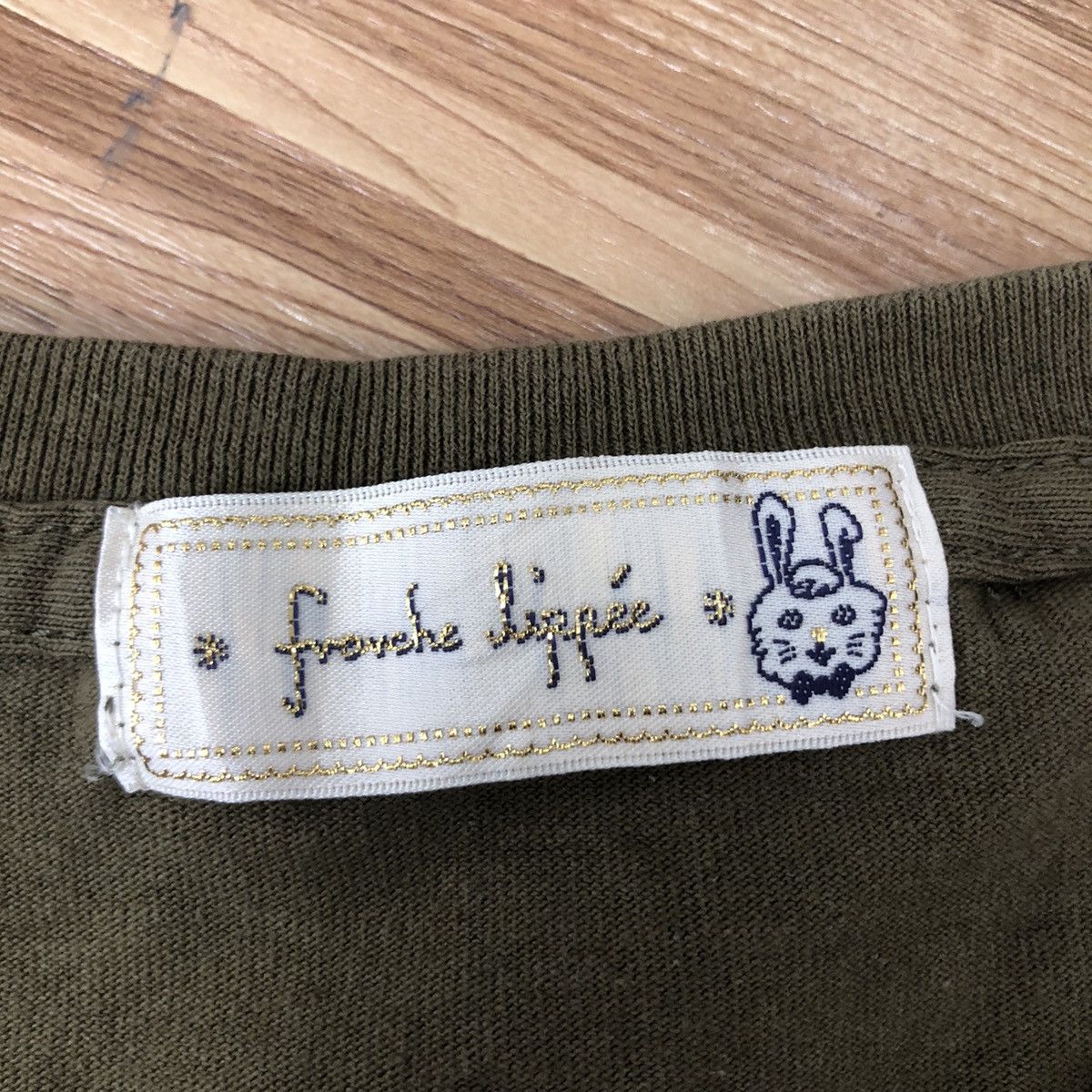 Japanese Brand × Vintage Vintage Franche Lippee T-Shirt Rabbit Logo Japanese Brand Size US L / EU 52-54 / 3 - 4 Thumbnail
