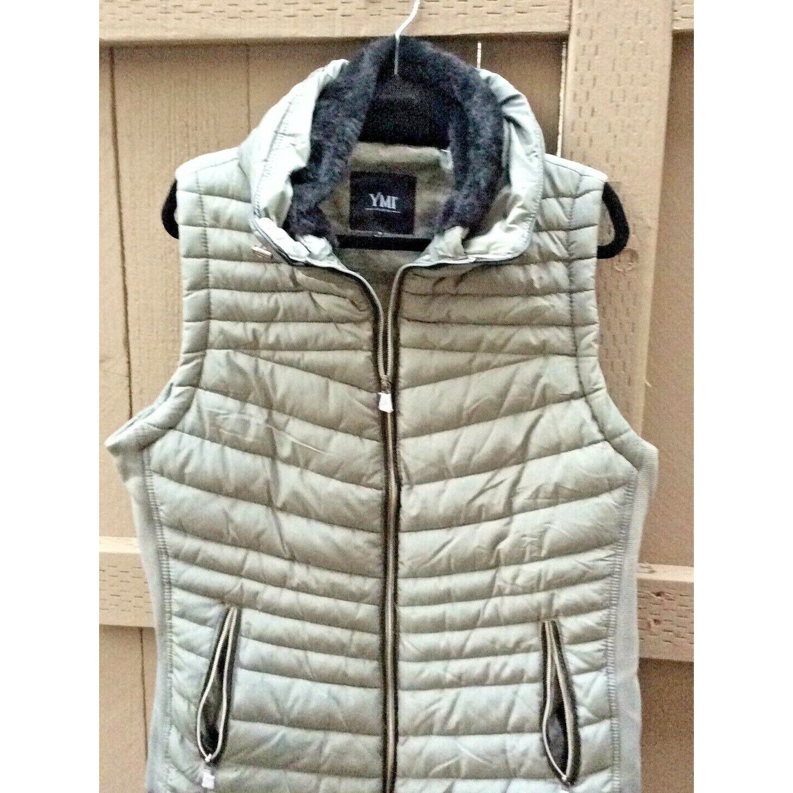 YMC YMI Collection Ladies PufferVest Jacket FurAround The Collar | Grailed