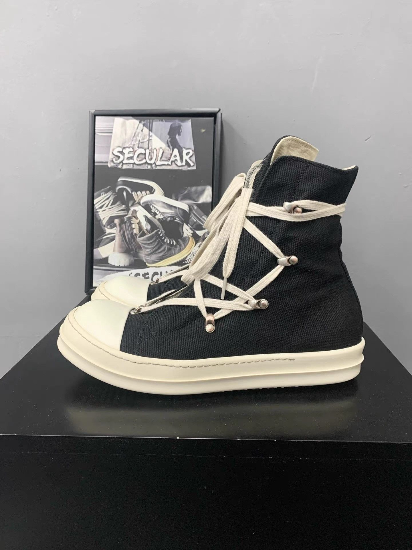 Rick Owens Rick Owens Pentagram Big Converse K34 Size US 10 / EU 43 - 2 Thumbnail