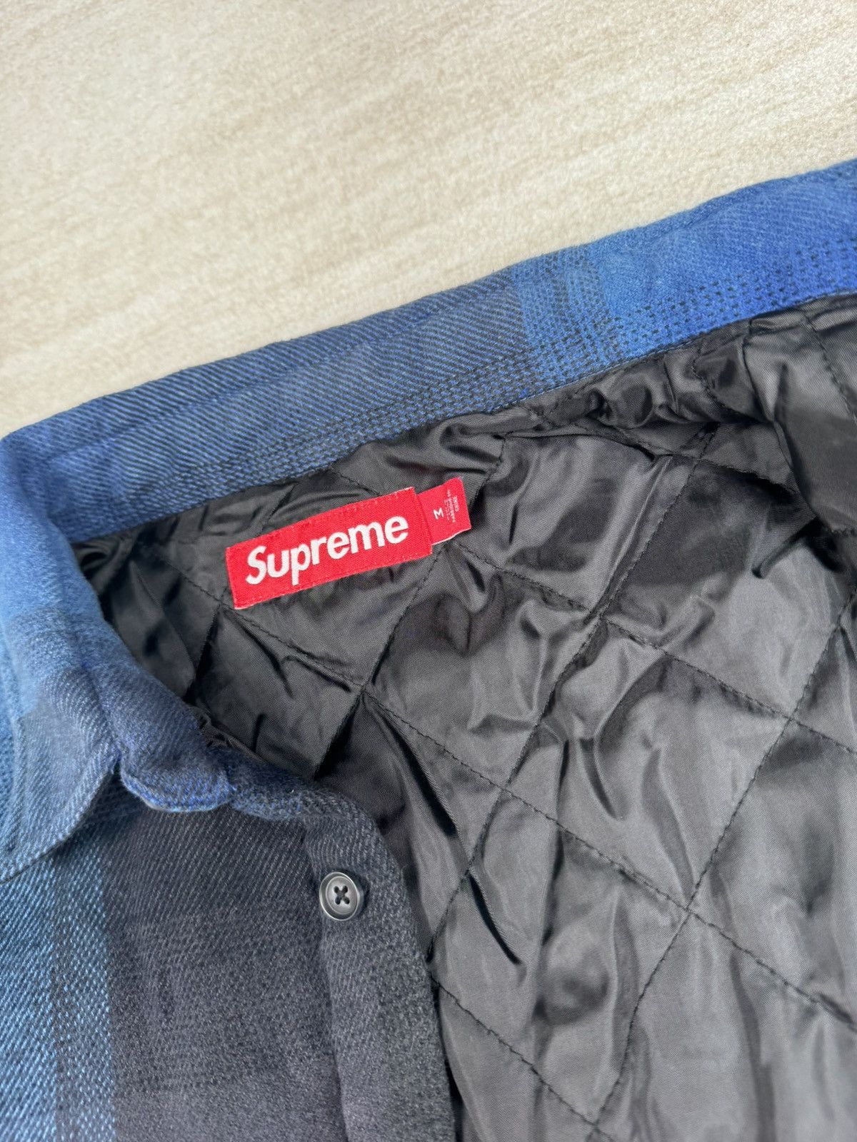 Supreme Padded flannel Size US M / EU 48-50 / 2 - 7 Thumbnail