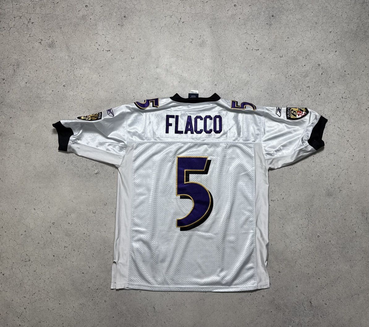 Reebok Reebok Baltimore Ravens NFL #5 Flacco Vintage Jersey Shirt Size US M / EU 48-50 / 2 - 11 Thumbnail