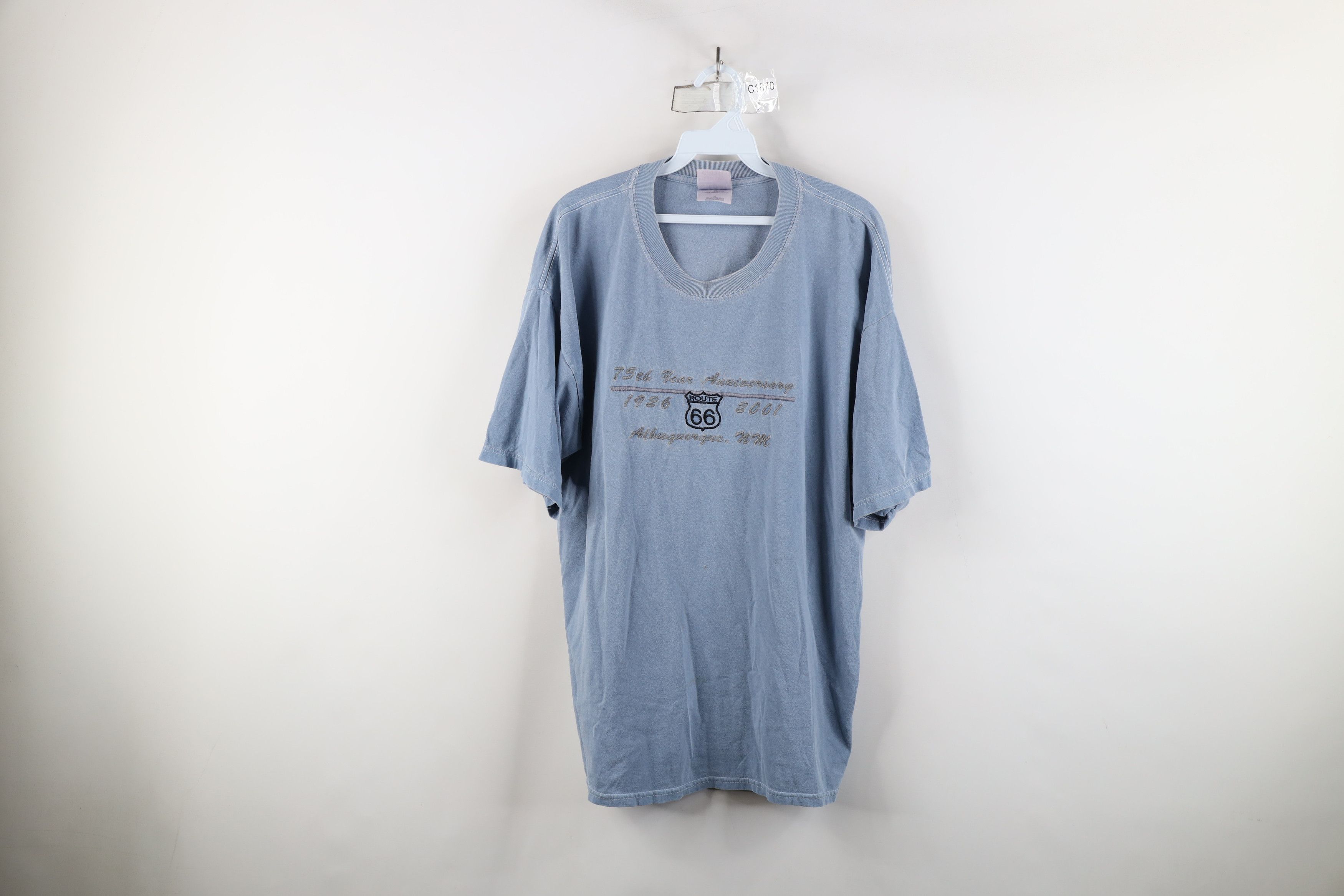 Vintage Vintage Y2K 2001 Streetwear Route 66 Highway T-Shirt Size US XL / EU 56 / 4 - 1 Thumbnail