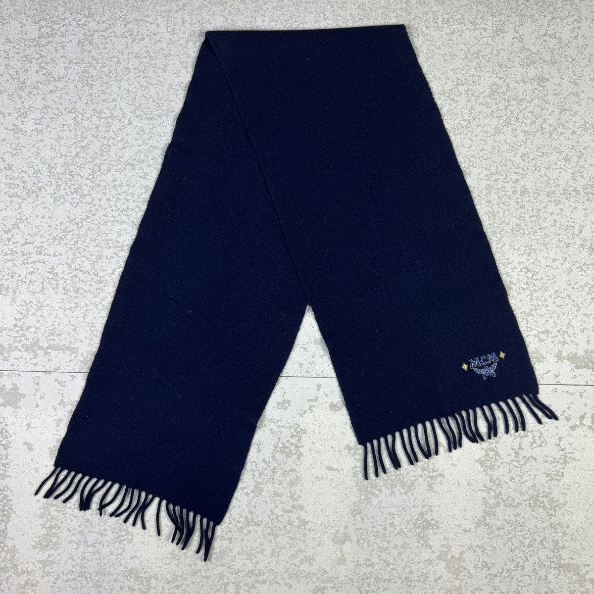 MCM MCM Wool Scarf / Muffler / Neckwear - as010 Size ONE SIZE - 2 Thumbnail
