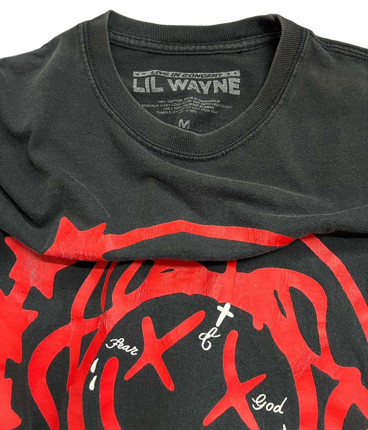 Lil Wayne Rip Off Blink 182 FEAR OF GOD Live in Concert Tee