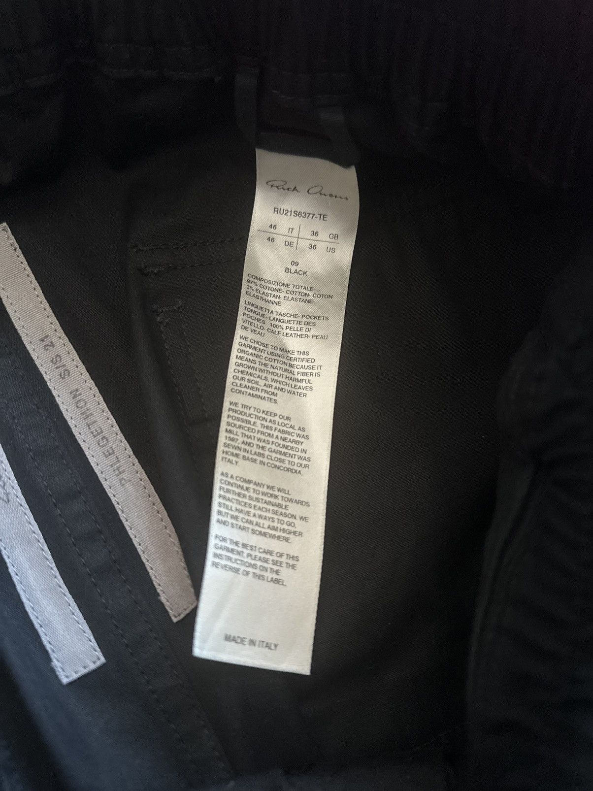 Rick Owens Rick Owens Bauhaus Cargo Pants Size US 30 / EU 46 - 5 Thumbnail
