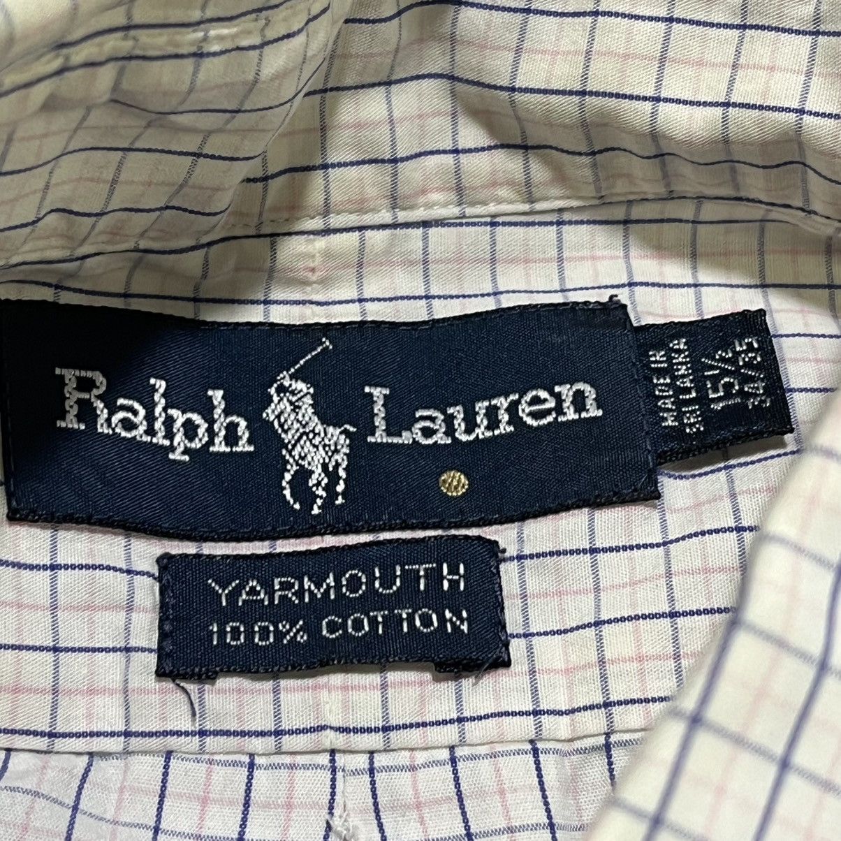 Polo Ralph Lauren Vintage Polo Ralph Lauren Shirt Button Up Yarmouth Medium Size US M / EU 48-50 / 2 - 8 Thumbnail