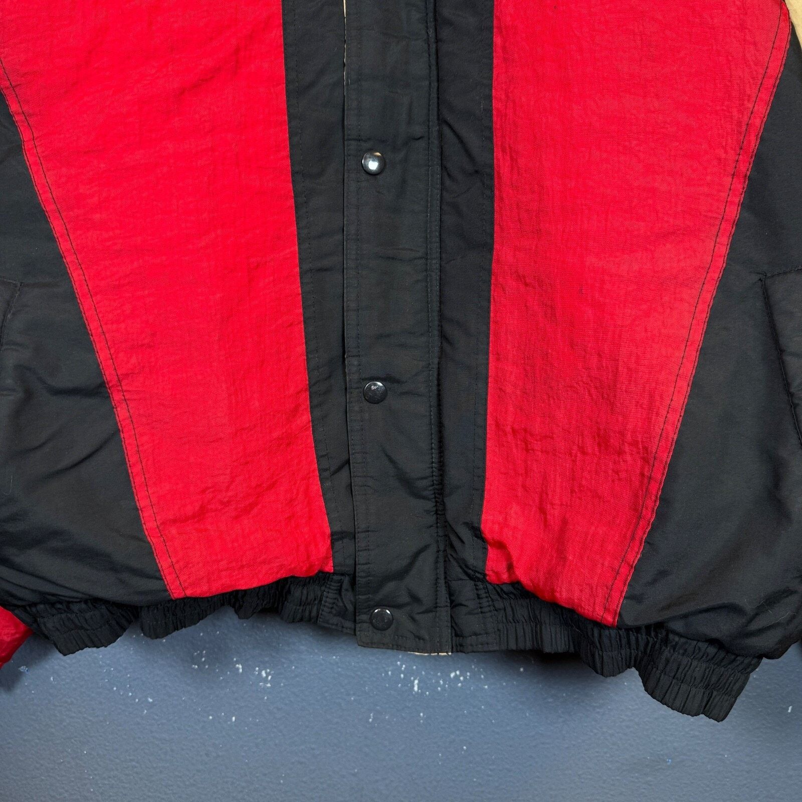 Starter Srarter XL black down jacket 49ERS NFL San Francisco Vintage Size US XL / EU 56 / 4 - 10 Thumbnail